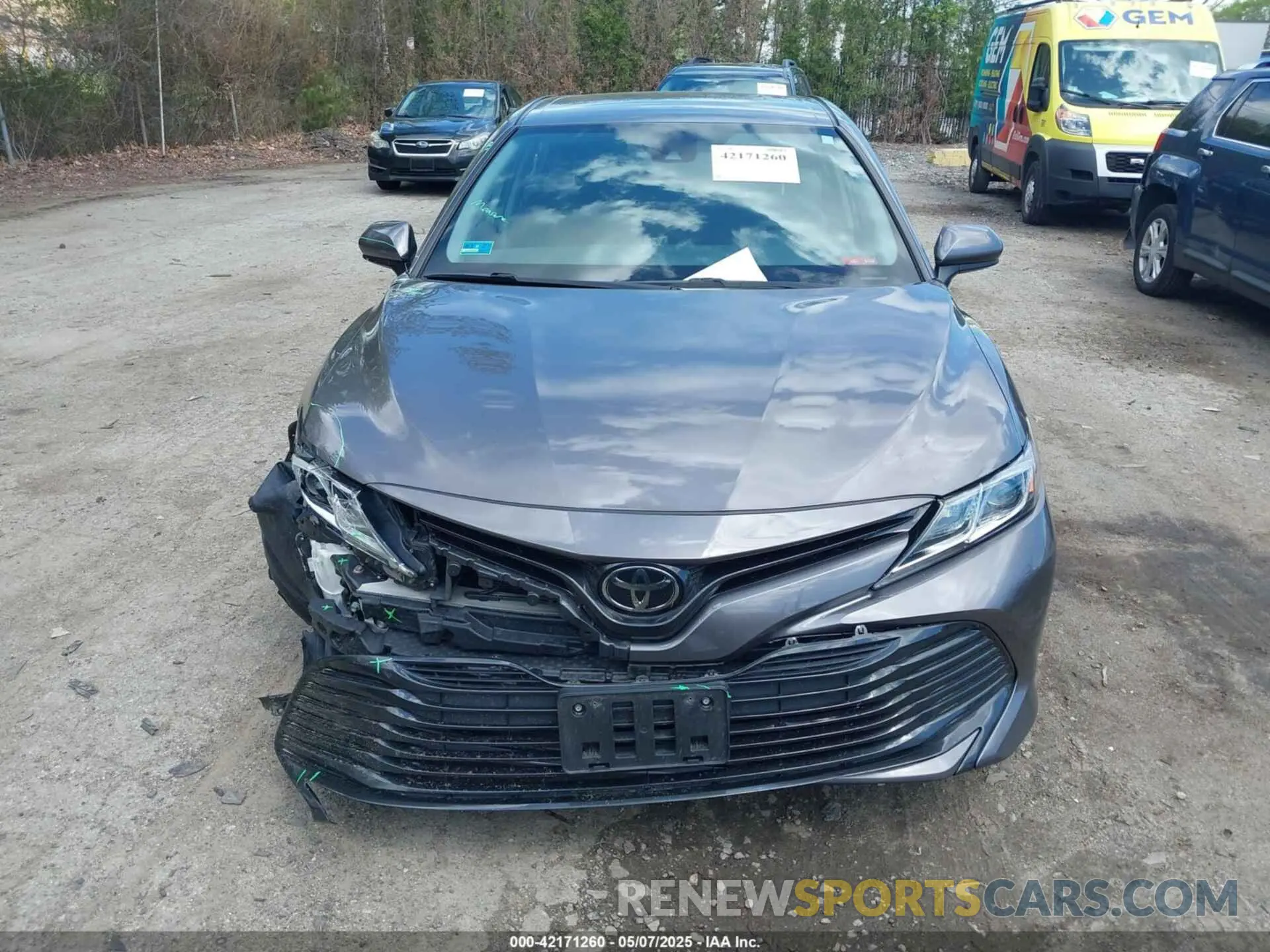 12 fotografías del automóvil dañado 4T1C11BK4LU006259 TOYOTA CAMRY 2020