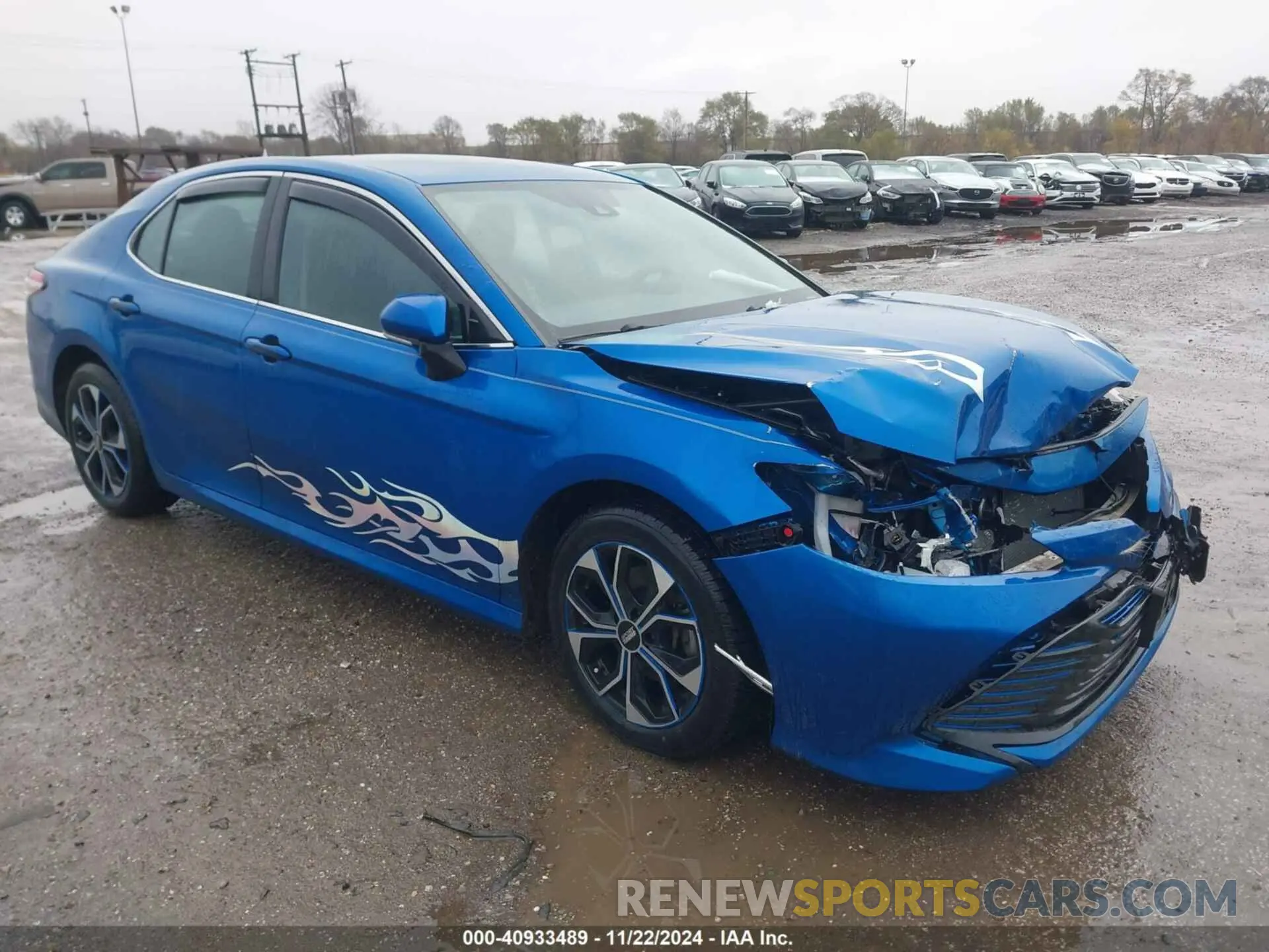 1 fotografías del automóvil dañado 4T1C11BK4LU016760 TOYOTA CAMRY 2020