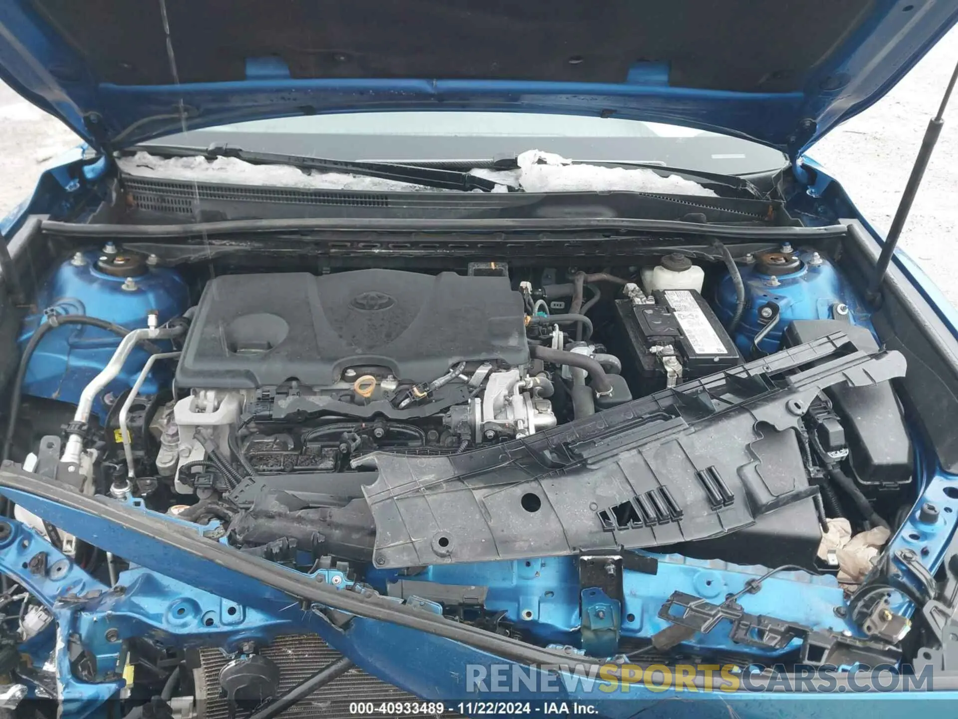 10 fotografías del automóvil dañado 4T1C11BK4LU016760 TOYOTA CAMRY 2020