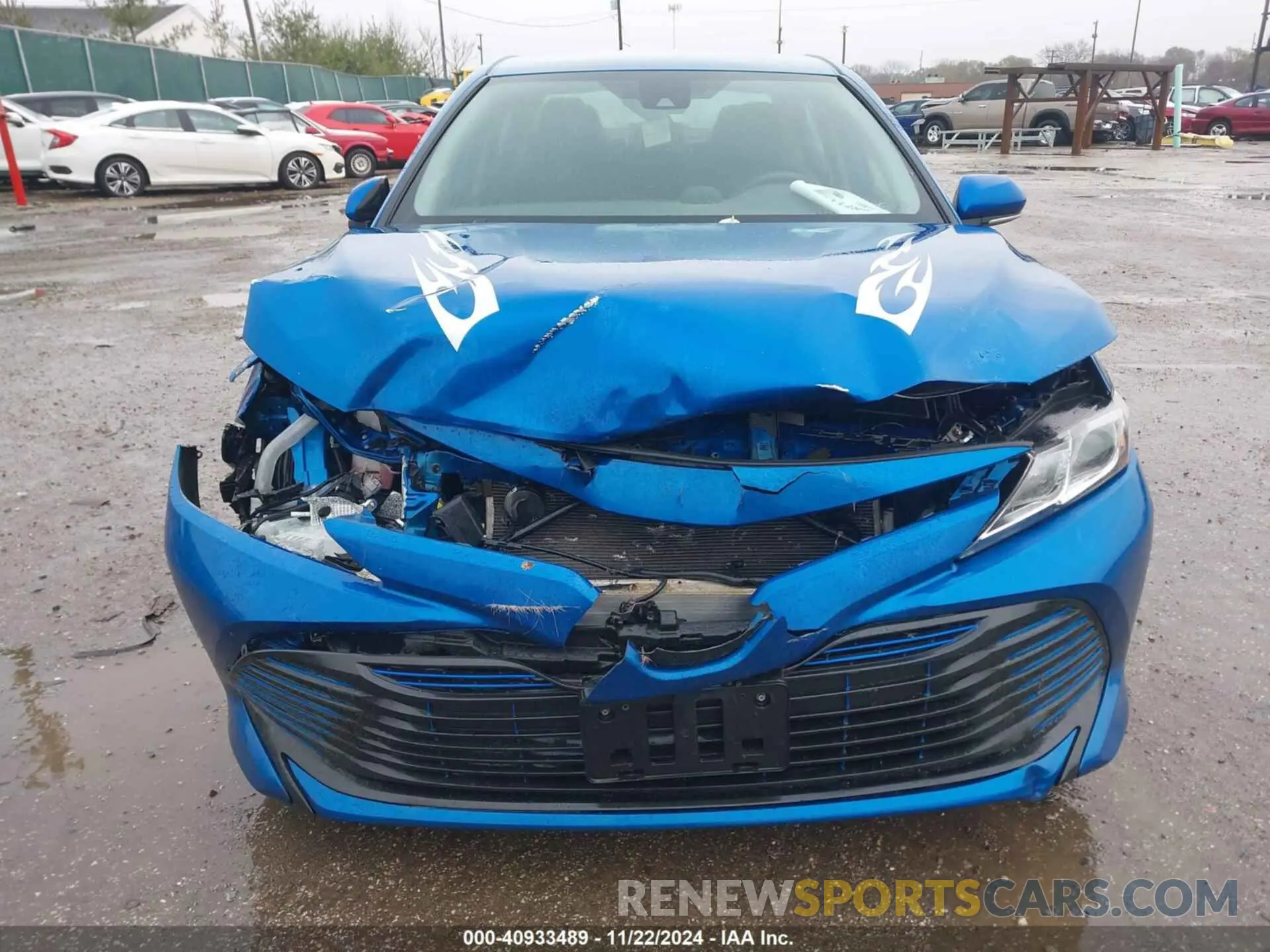 12 fotografías del automóvil dañado 4T1C11BK4LU016760 TOYOTA CAMRY 2020
