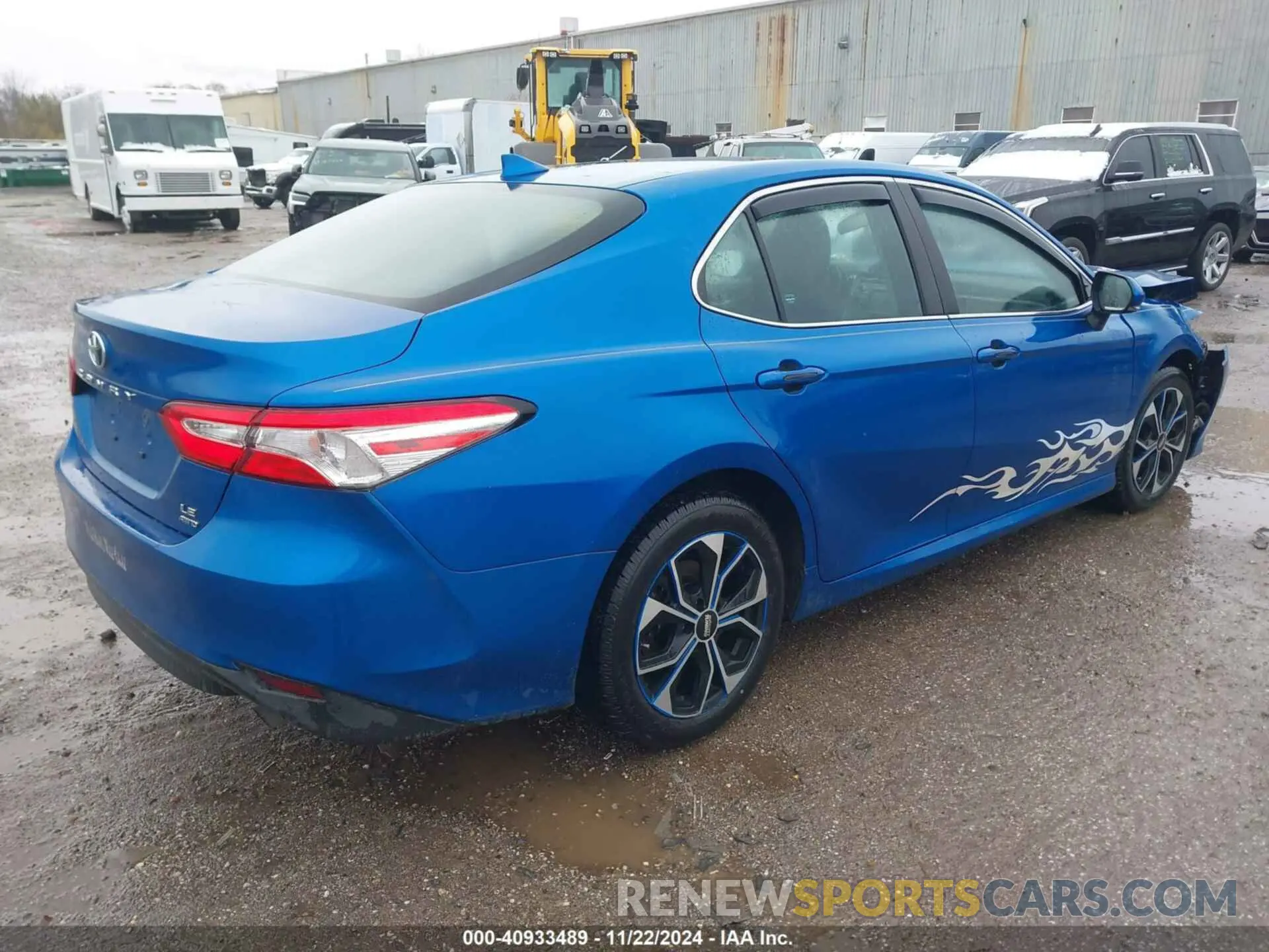 4 fotografías del automóvil dañado 4T1C11BK4LU016760 TOYOTA CAMRY 2020