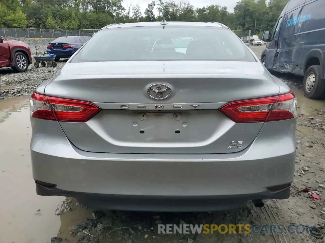 6 fotografías del automóvil dañado 4T1C11BK6LU008224 TOYOTA CAMRY 2020