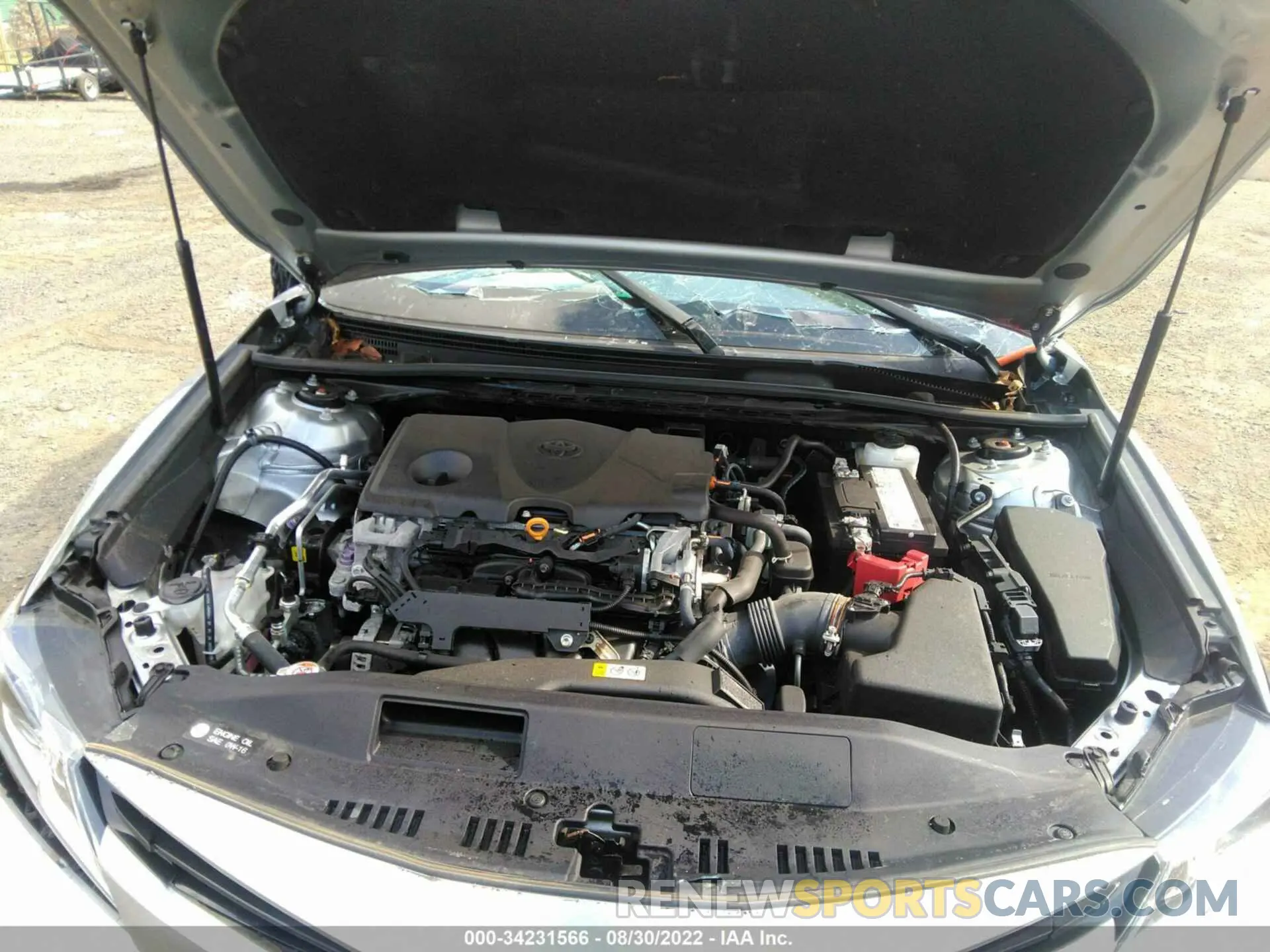 10 fotografías del automóvil dañado 4T1C11BK9LU005754 TOYOTA CAMRY 2020