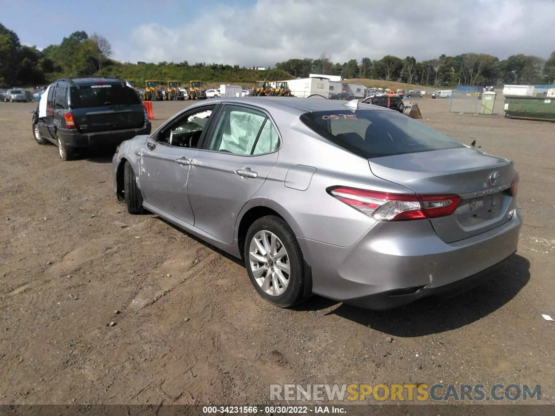 3 fotografías del automóvil dañado 4T1C11BK9LU005754 TOYOTA CAMRY 2020