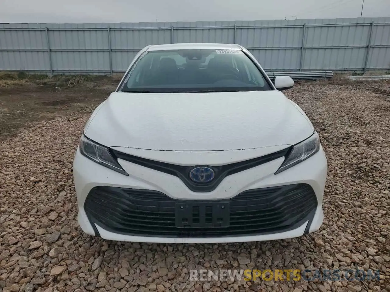 5 fotografías del automóvil dañado 4T1C31AK1LU018221 TOYOTA CAMRY 2020