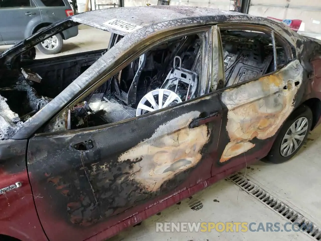 10 fotografías del automóvil dañado 4T1C31AK1LU523059 TOYOTA CAMRY 2020