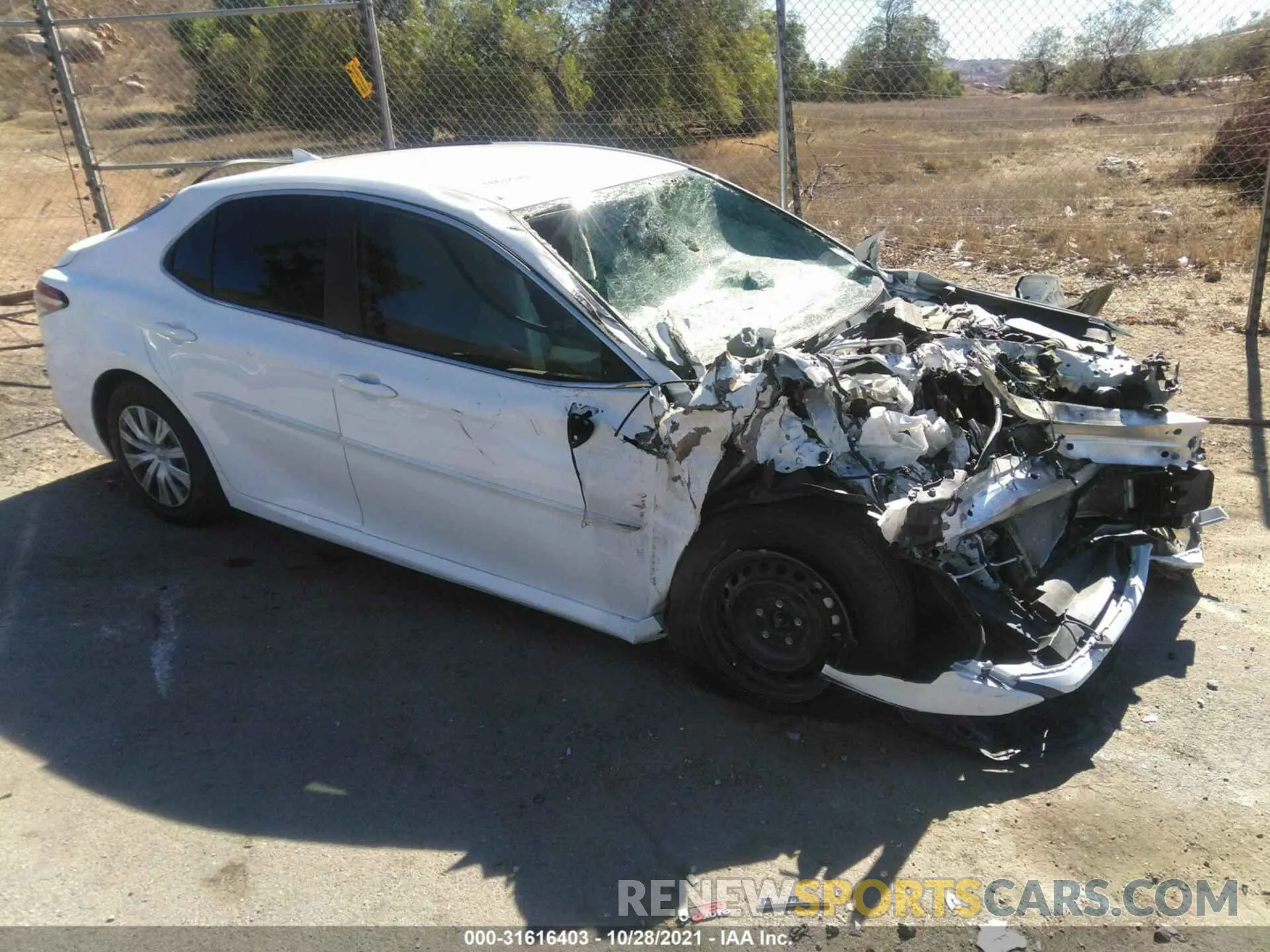 1 fotografías del automóvil dañado 4T1C31AK1LU537799 TOYOTA CAMRY 2020