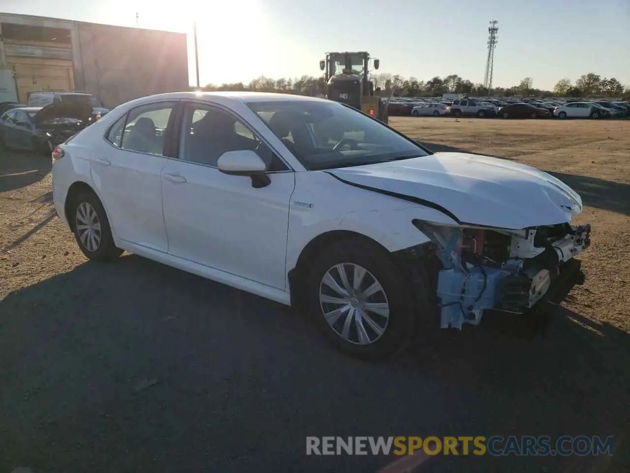 4 fotografías del automóvil dañado 4T1C31AK1LU539102 TOYOTA CAMRY 2020