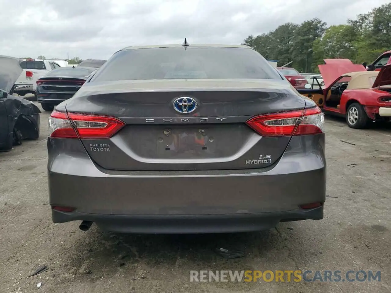 6 fotografías del automóvil dañado 4T1C31AK1LU539598 TOYOTA CAMRY 2020