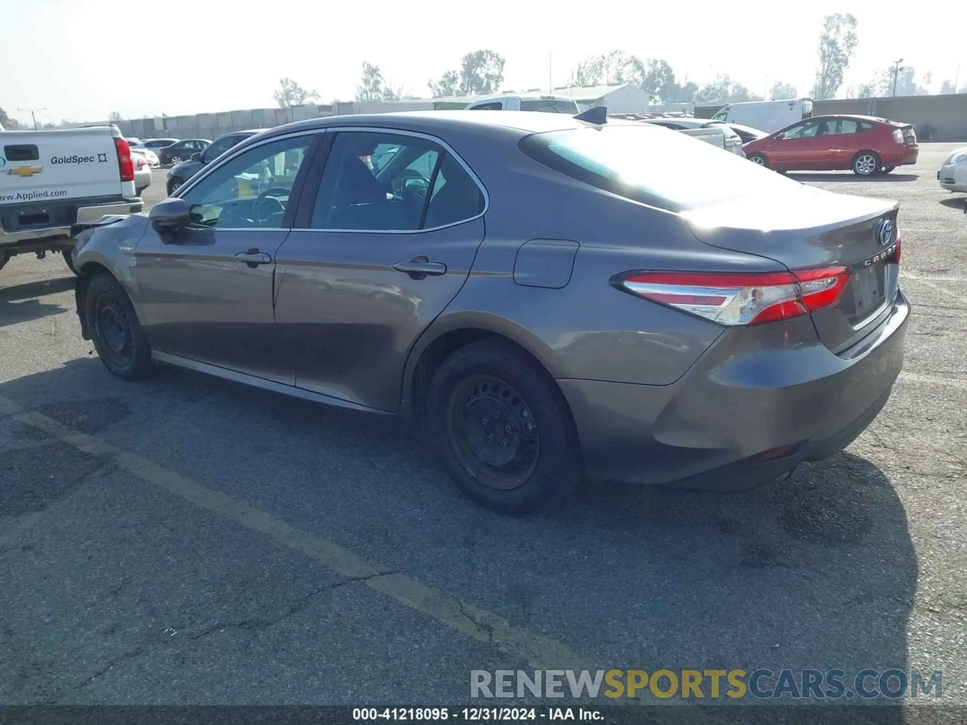 3 fotografías del automóvil dañado 4T1C31AK2LU016381 TOYOTA CAMRY 2020