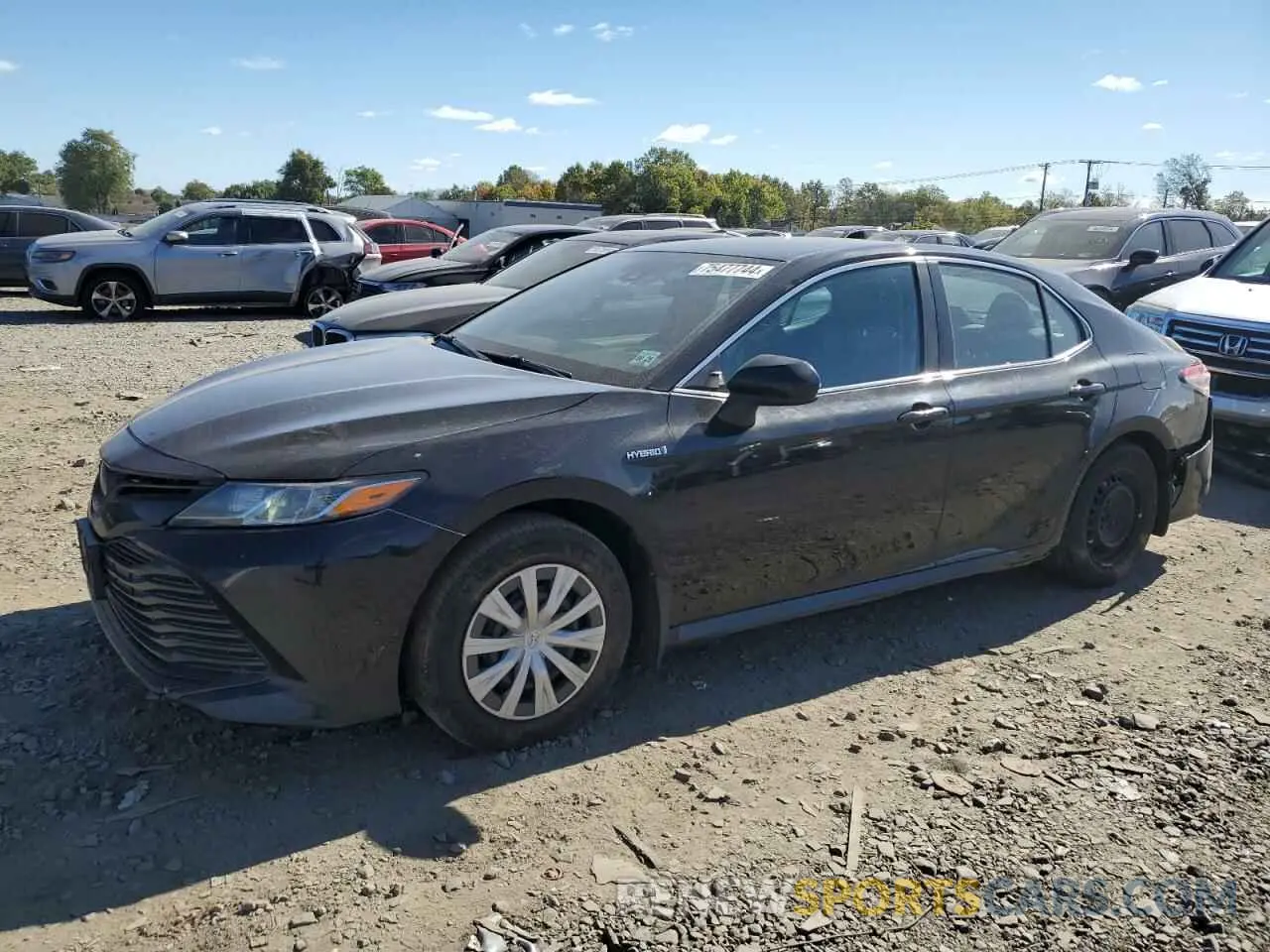 1 fotografías del automóvil dañado 4T1C31AK2LU521837 TOYOTA CAMRY 2020