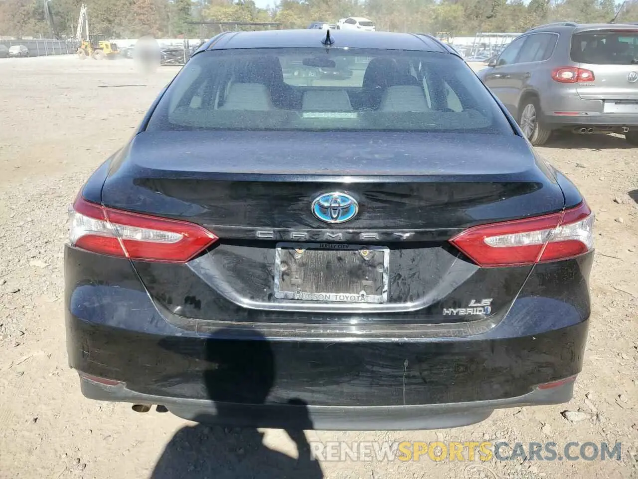 6 fotografías del automóvil dañado 4T1C31AK2LU521837 TOYOTA CAMRY 2020