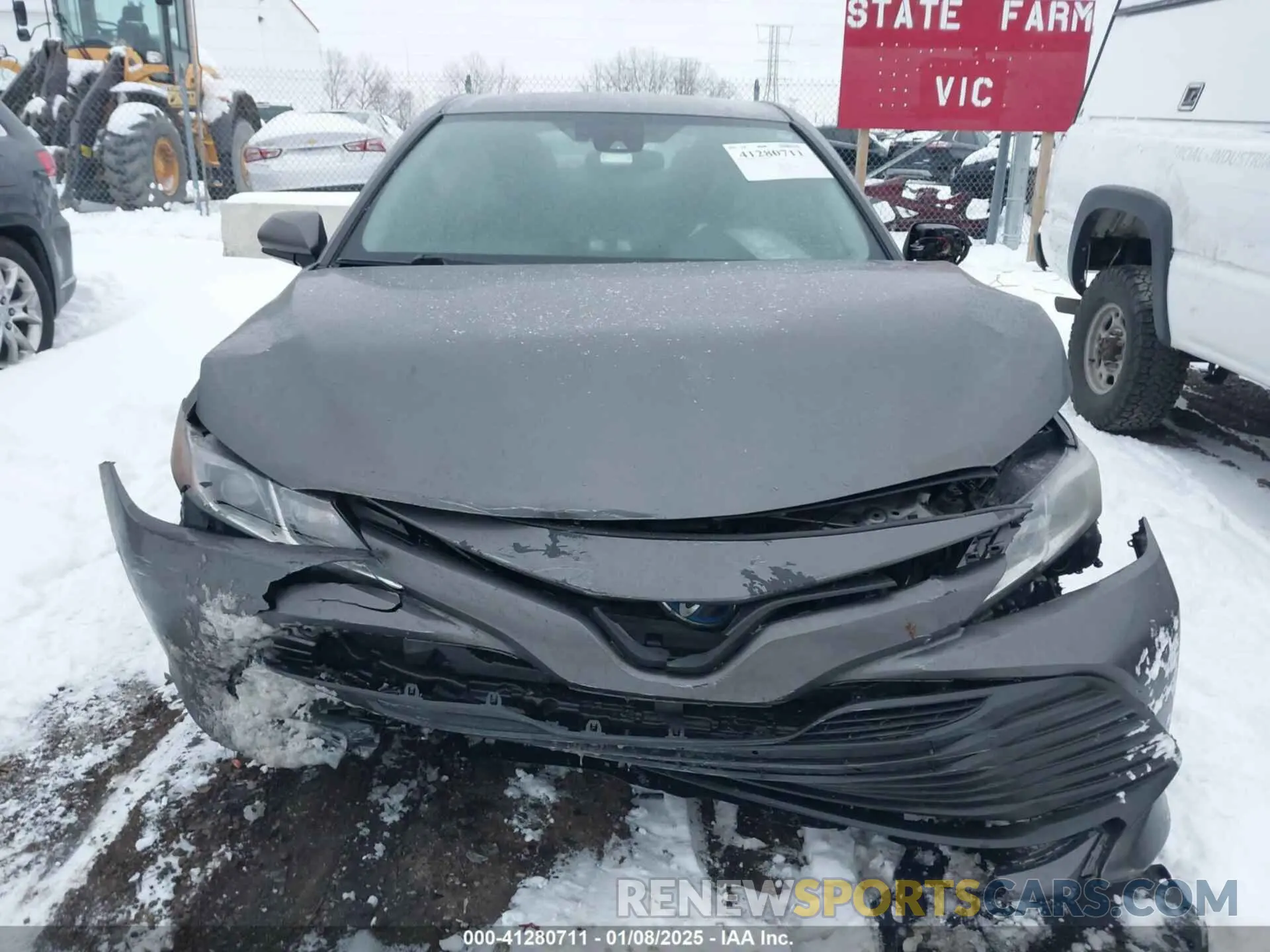 11 fotografías del automóvil dañado 4T1C31AK2LU527587 TOYOTA CAMRY 2020