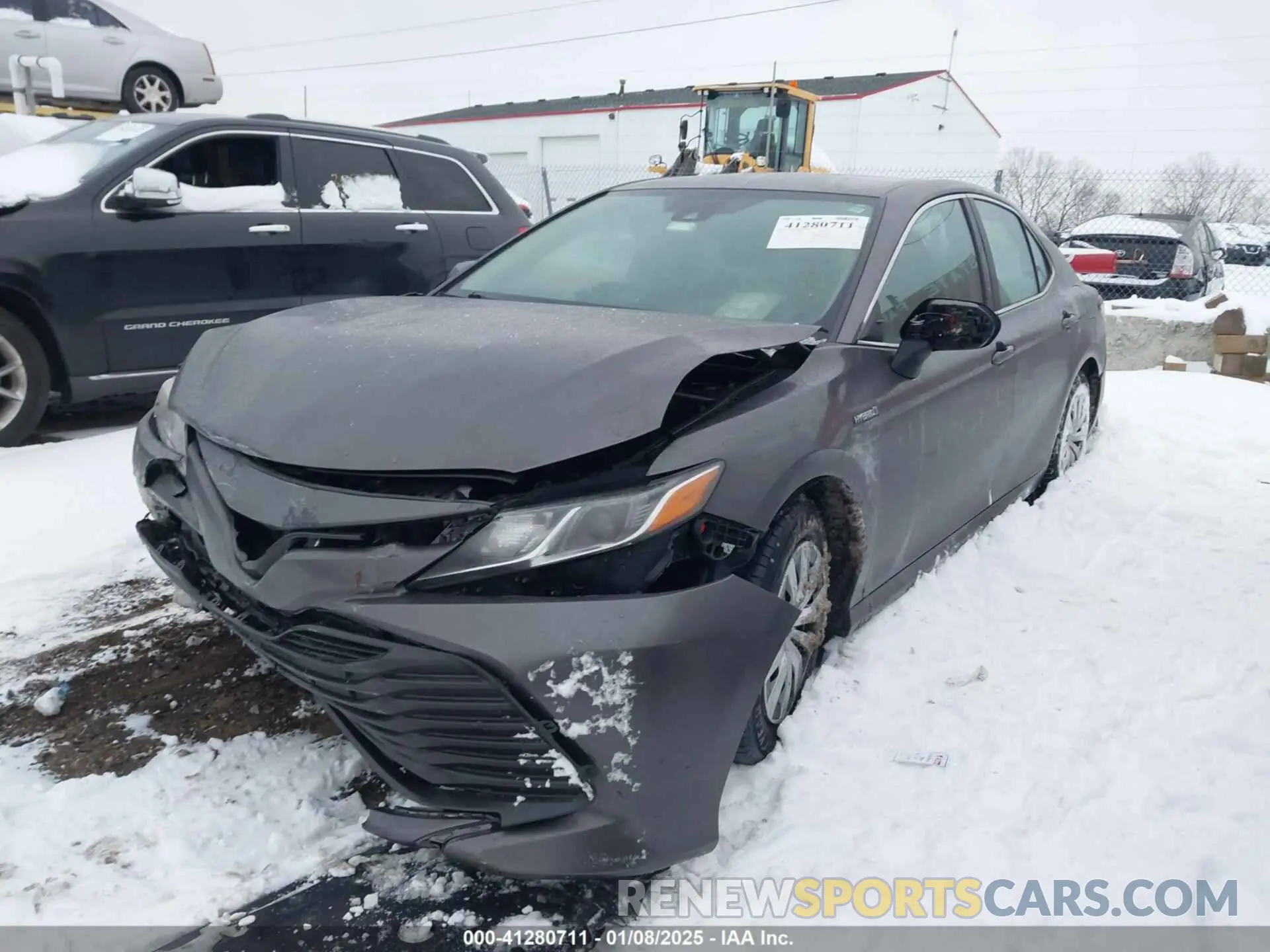 2 fotografías del automóvil dañado 4T1C31AK2LU527587 TOYOTA CAMRY 2020