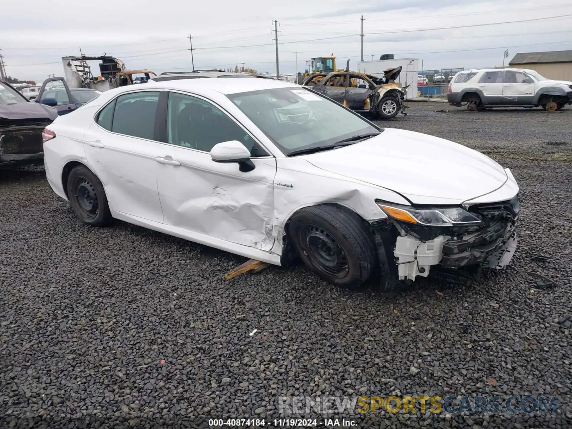 1 fotografías del automóvil dañado 4T1C31AK2LU539139 TOYOTA CAMRY 2020