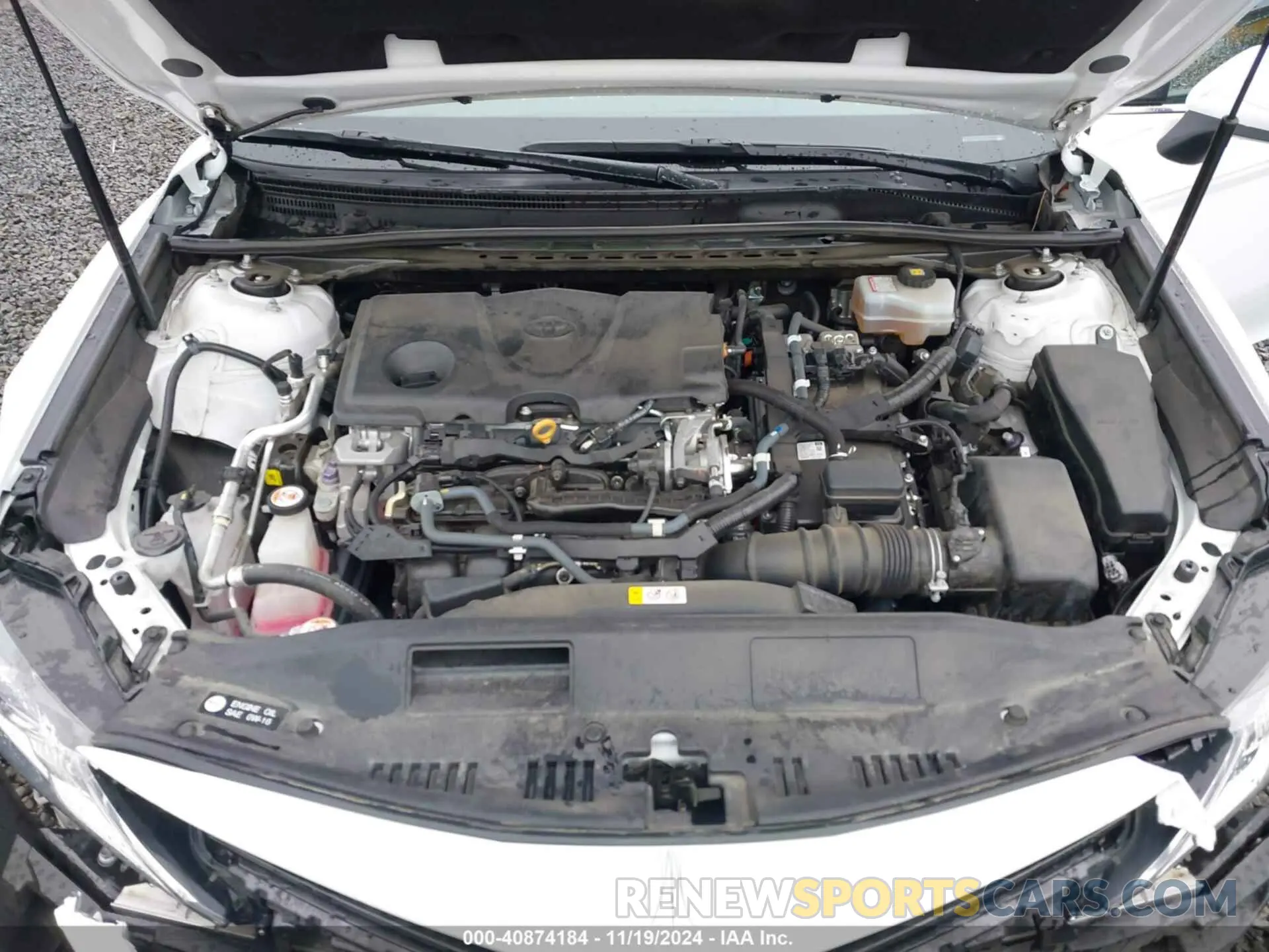 10 fotografías del automóvil dañado 4T1C31AK2LU539139 TOYOTA CAMRY 2020