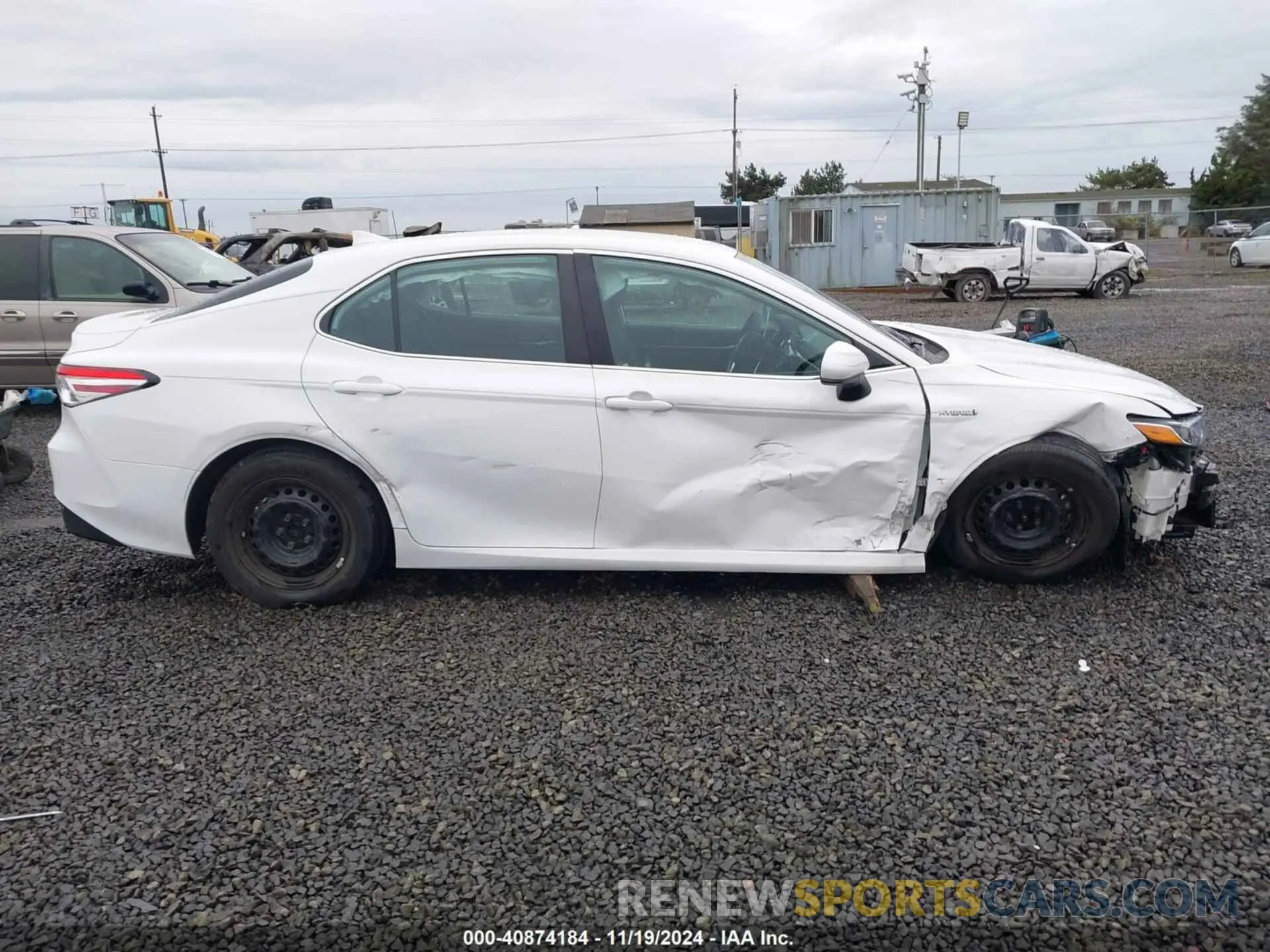 14 fotografías del automóvil dañado 4T1C31AK2LU539139 TOYOTA CAMRY 2020