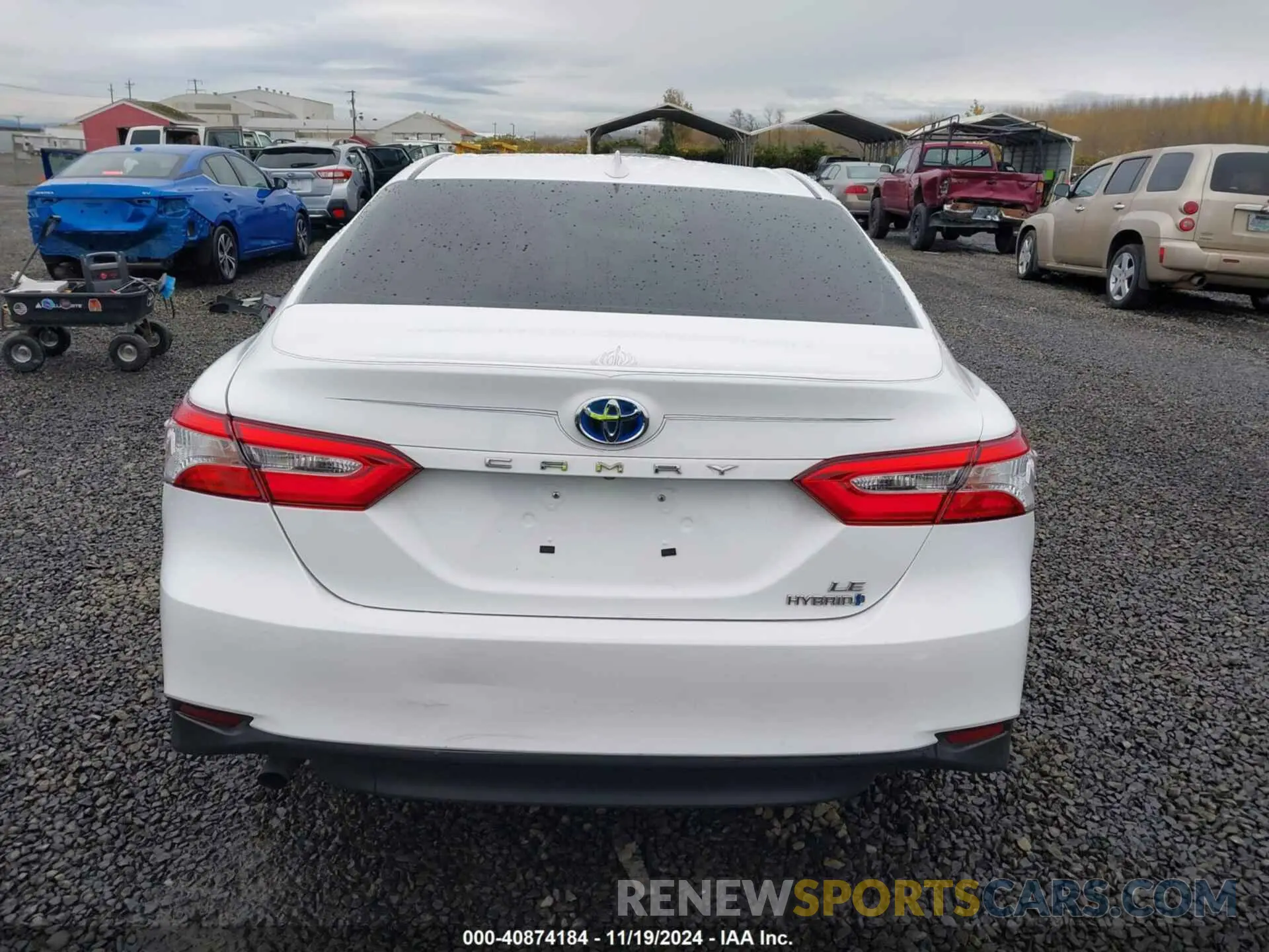 17 fotografías del automóvil dañado 4T1C31AK2LU539139 TOYOTA CAMRY 2020