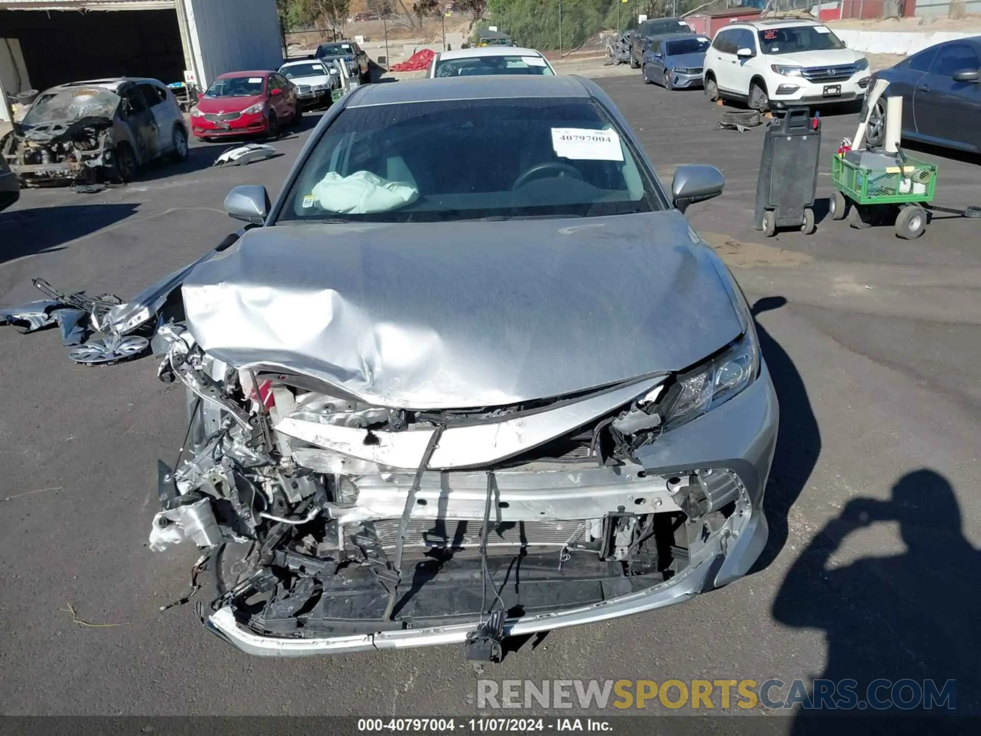 12 fotografías del automóvil dañado 4T1C31AK2LU541652 TOYOTA CAMRY 2020