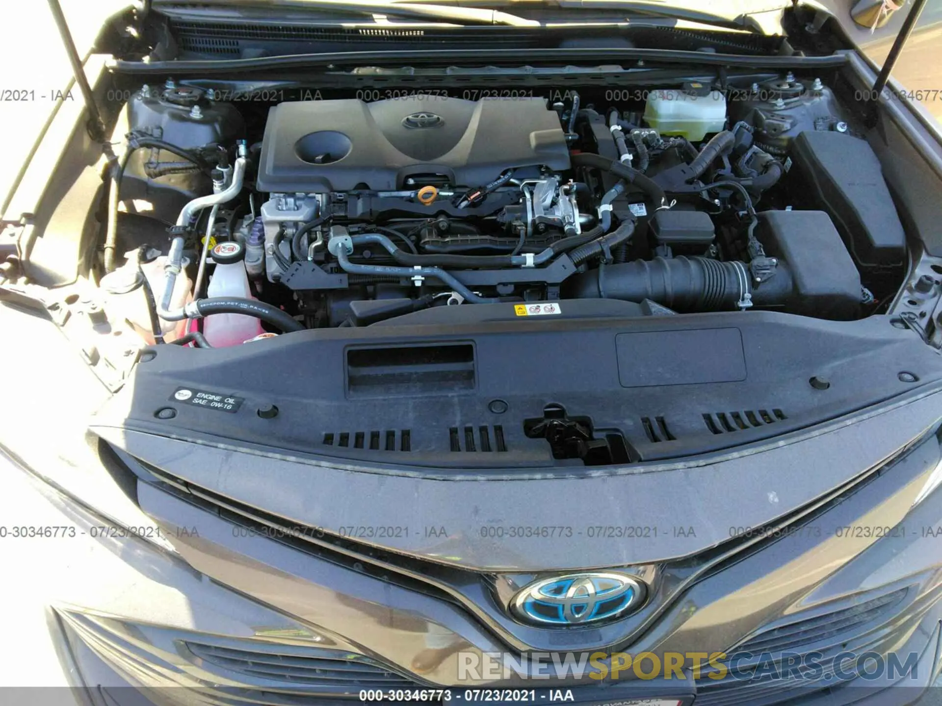 10 fotografías del automóvil dañado 4T1C31AK3LU011996 TOYOTA CAMRY 2020