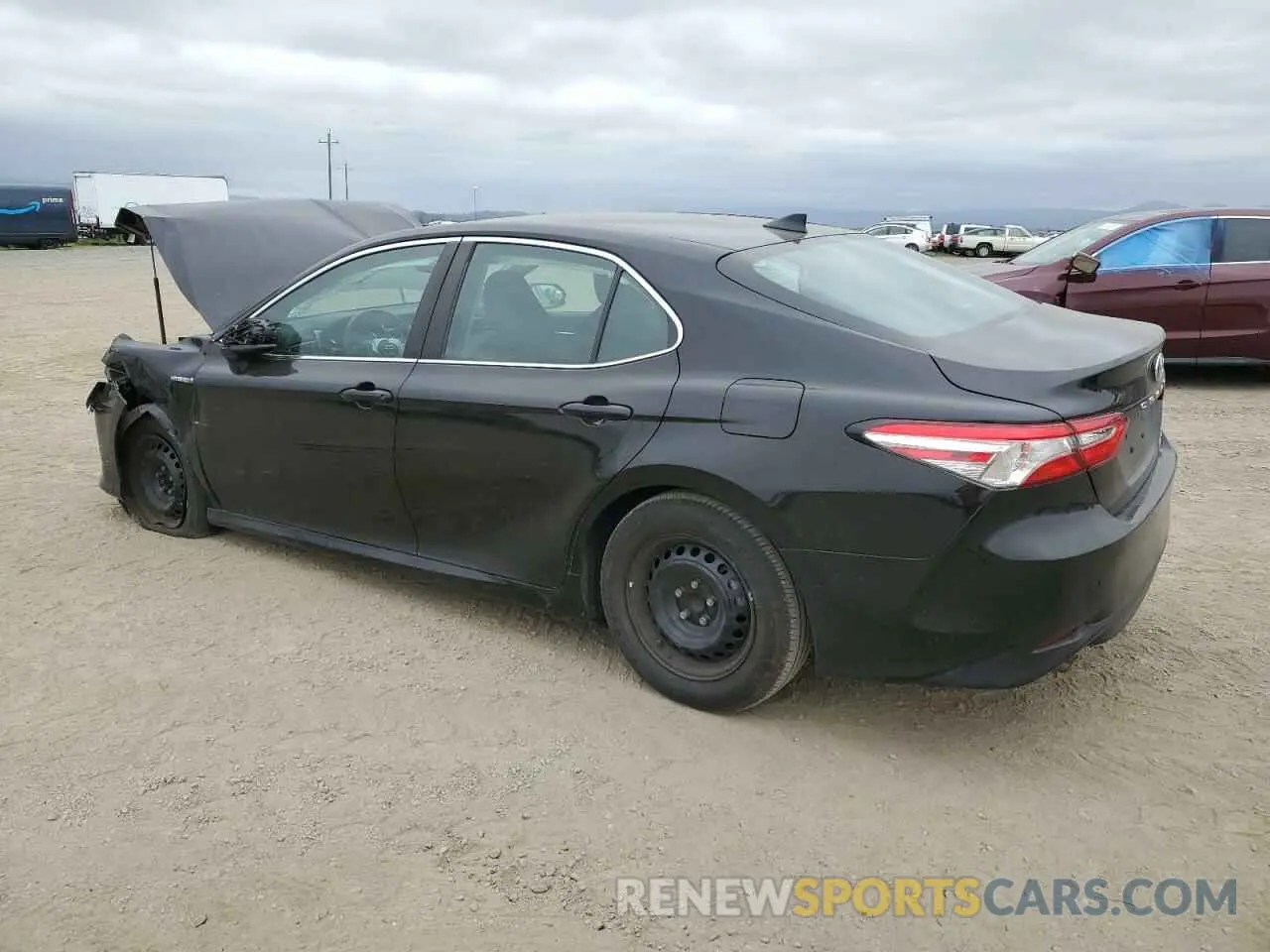 2 fotografías del automóvil dañado 4T1C31AK3LU018060 TOYOTA CAMRY 2020