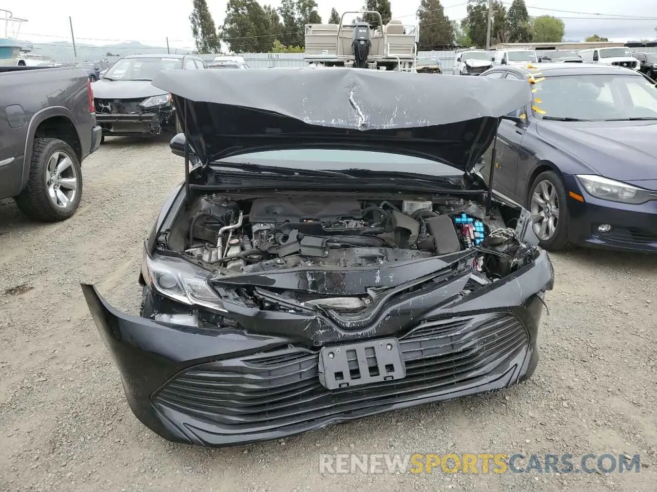 5 fotografías del automóvil dañado 4T1C31AK3LU018060 TOYOTA CAMRY 2020