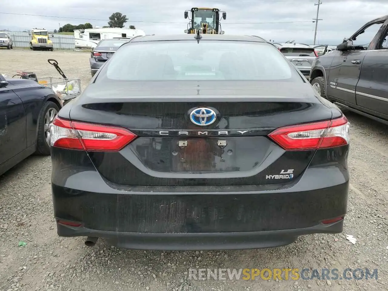 6 fotografías del automóvil dañado 4T1C31AK3LU018060 TOYOTA CAMRY 2020