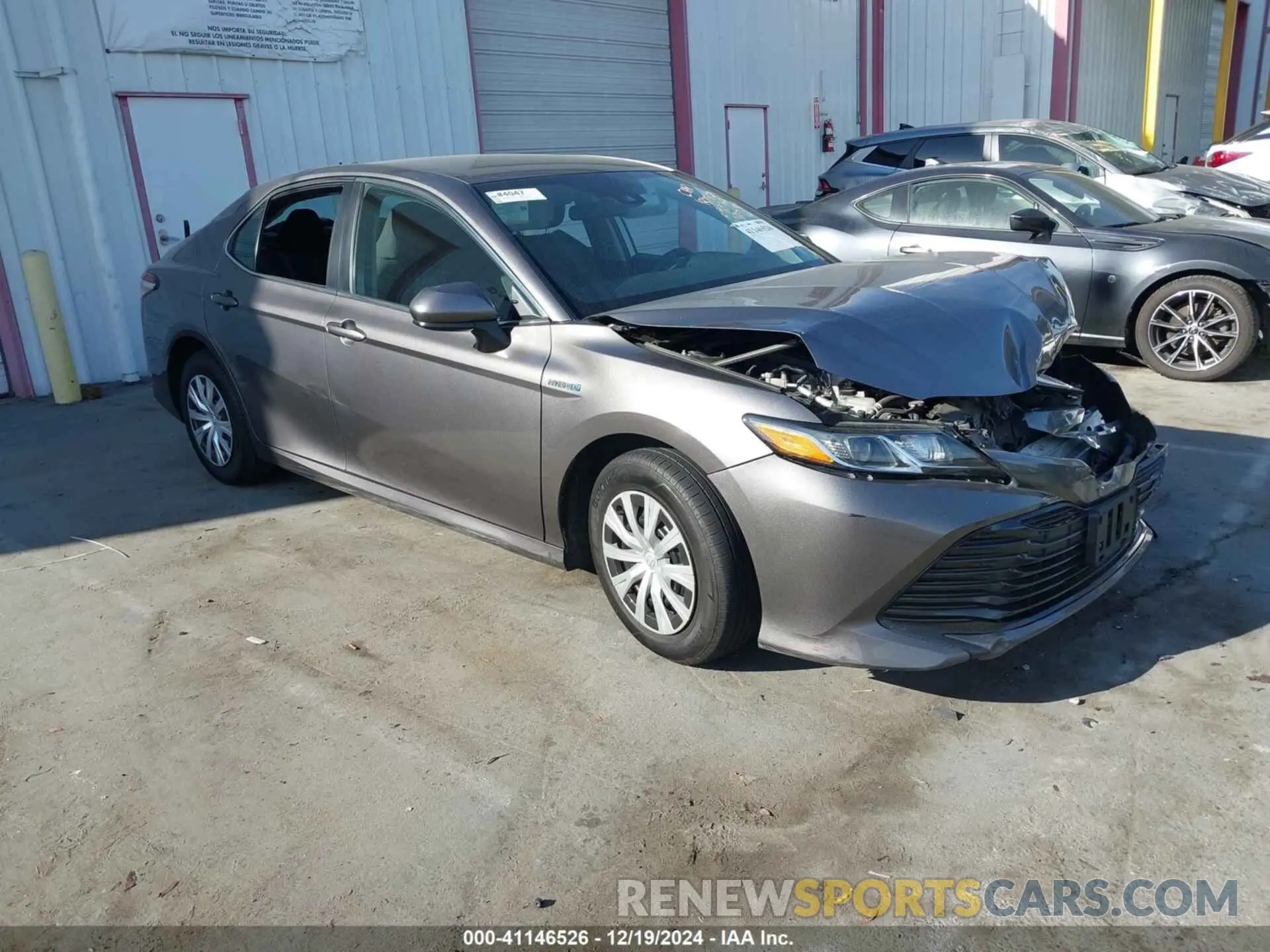 1 fotografías del automóvil dañado 4T1C31AK3LU018365 TOYOTA CAMRY 2020