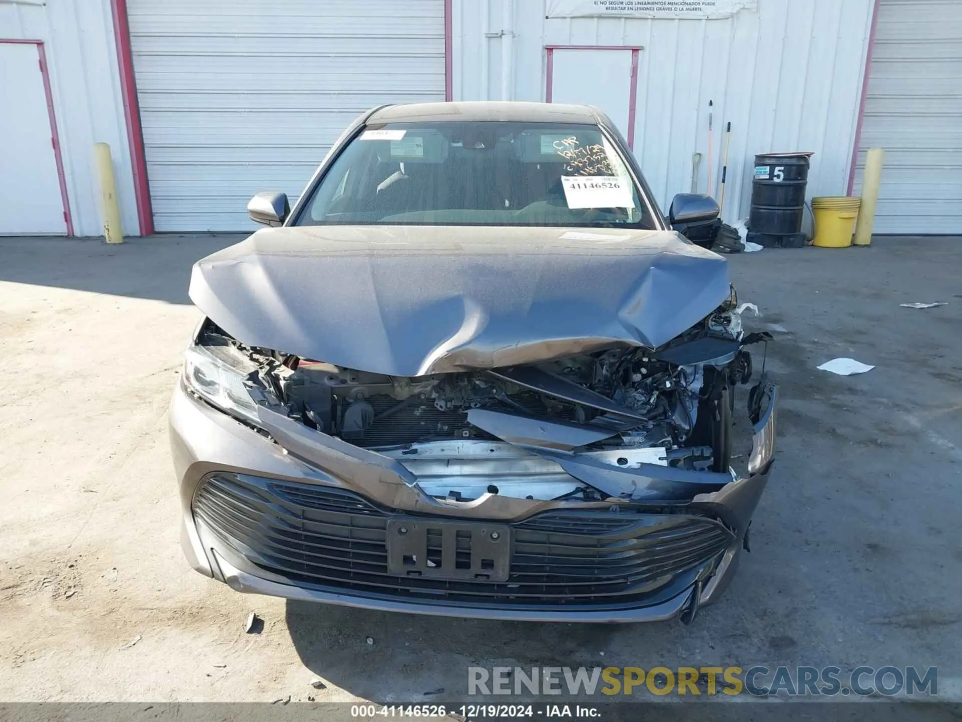12 fotografías del automóvil dañado 4T1C31AK3LU018365 TOYOTA CAMRY 2020