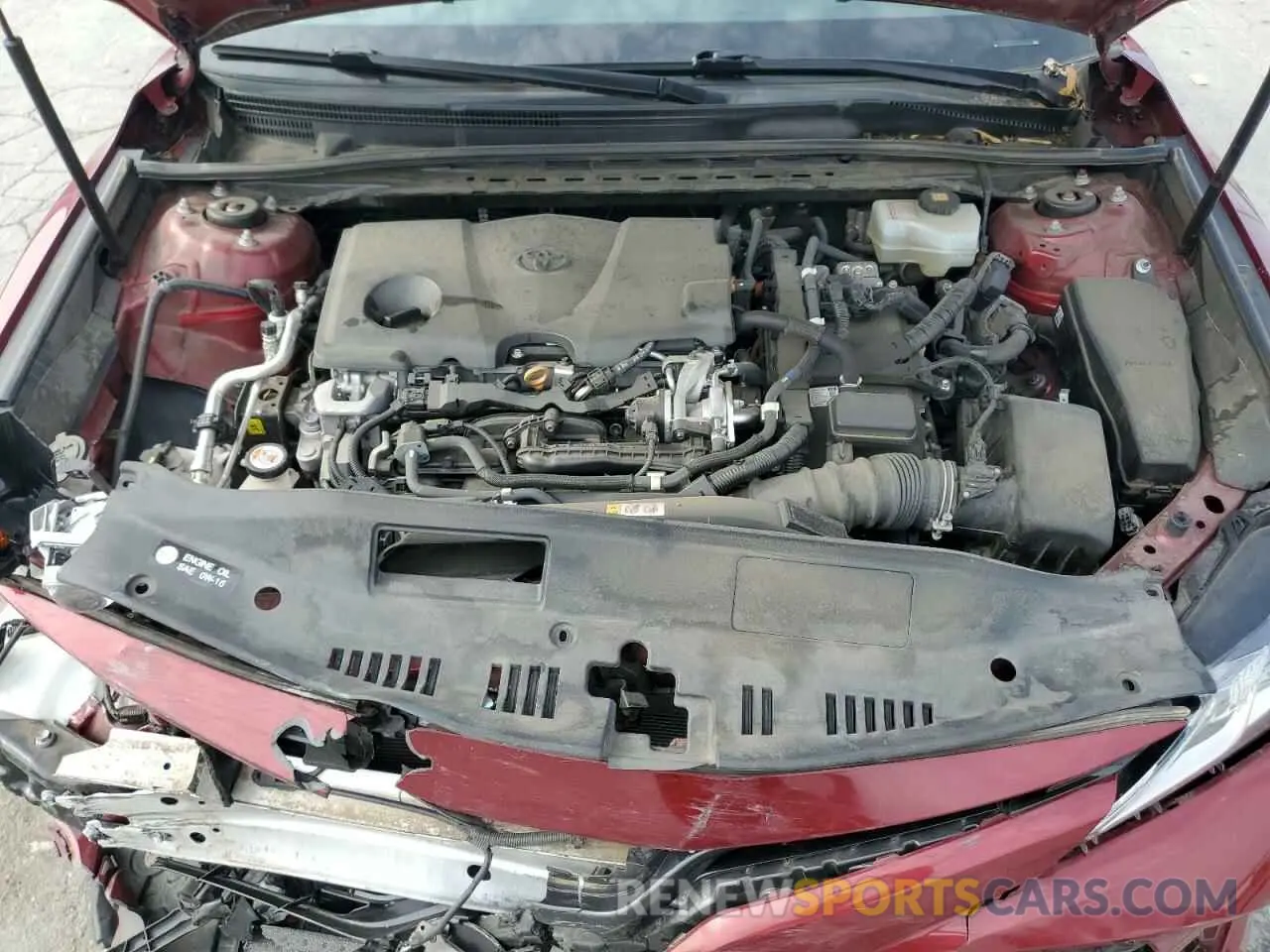 12 fotografías del automóvil dañado 4T1C31AK3LU529400 TOYOTA CAMRY 2020