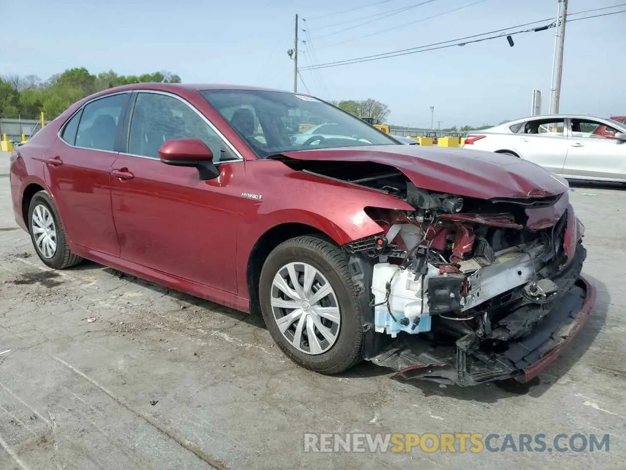 4 fotografías del automóvil dañado 4T1C31AK3LU529400 TOYOTA CAMRY 2020