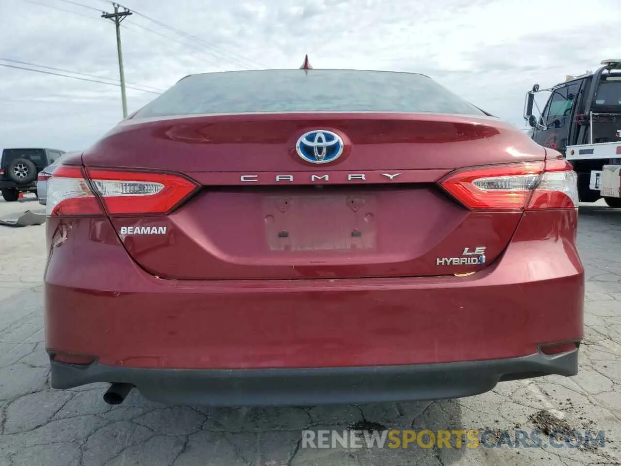 6 fotografías del automóvil dañado 4T1C31AK3LU529400 TOYOTA CAMRY 2020