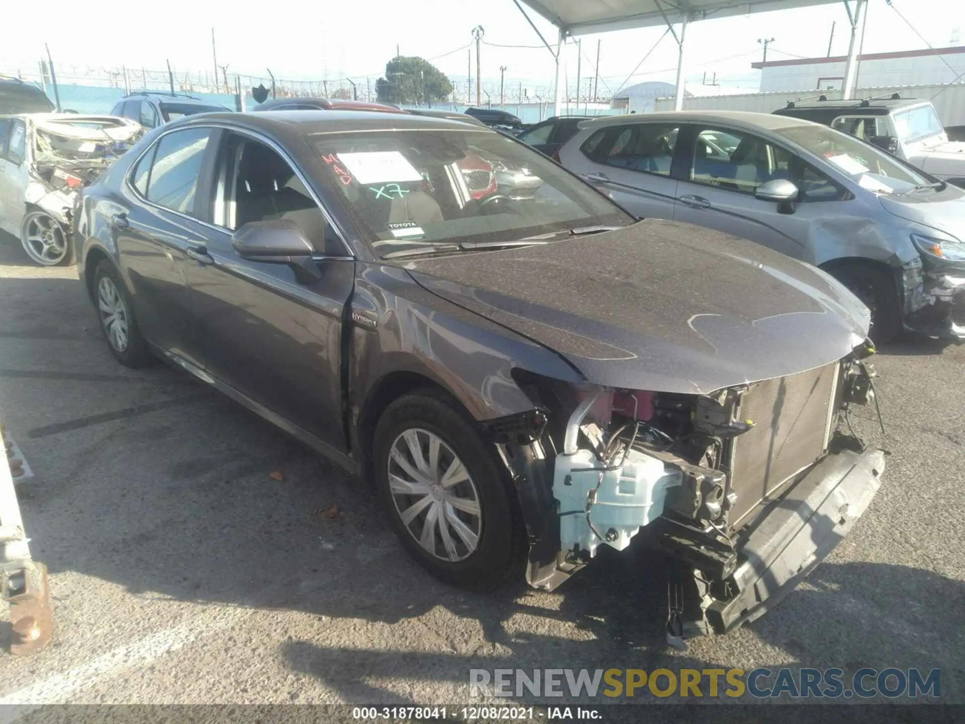 1 fotografías del automóvil dañado 4T1C31AK3LU539991 TOYOTA CAMRY 2020