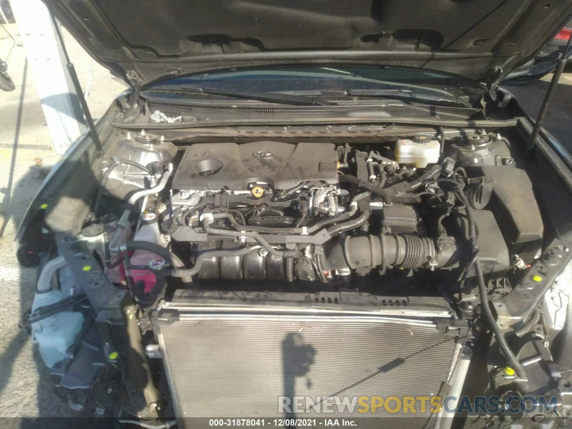 10 fotografías del automóvil dañado 4T1C31AK3LU539991 TOYOTA CAMRY 2020