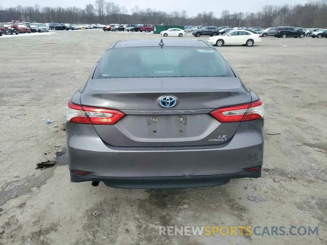 6 fotografías del automóvil dañado 4T1C31AK3LU542213 TOYOTA CAMRY 2020