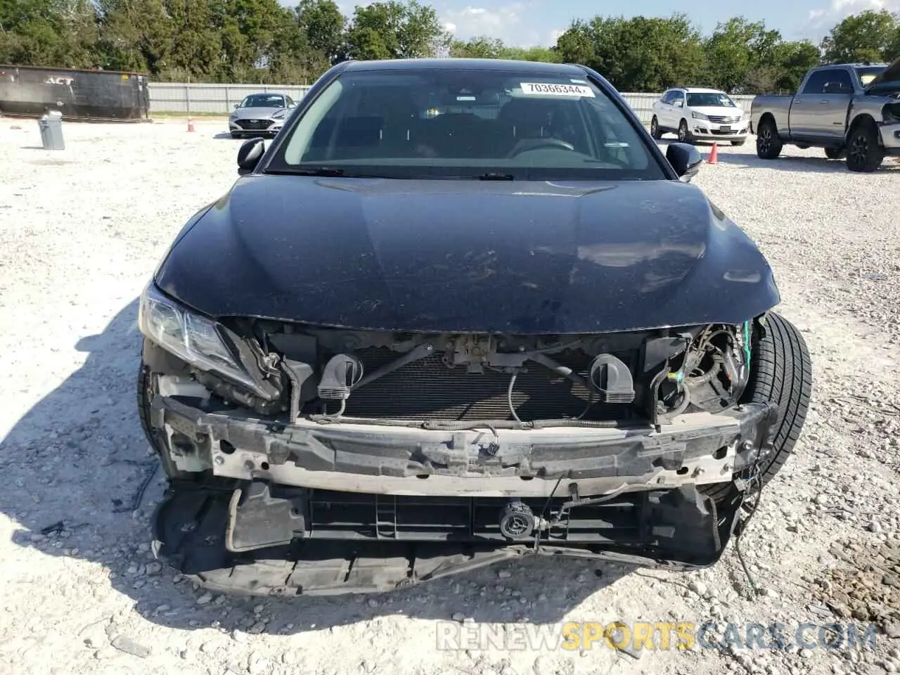 5 fotografías del automóvil dañado 4T1C31AK3LU544723 TOYOTA CAMRY 2020