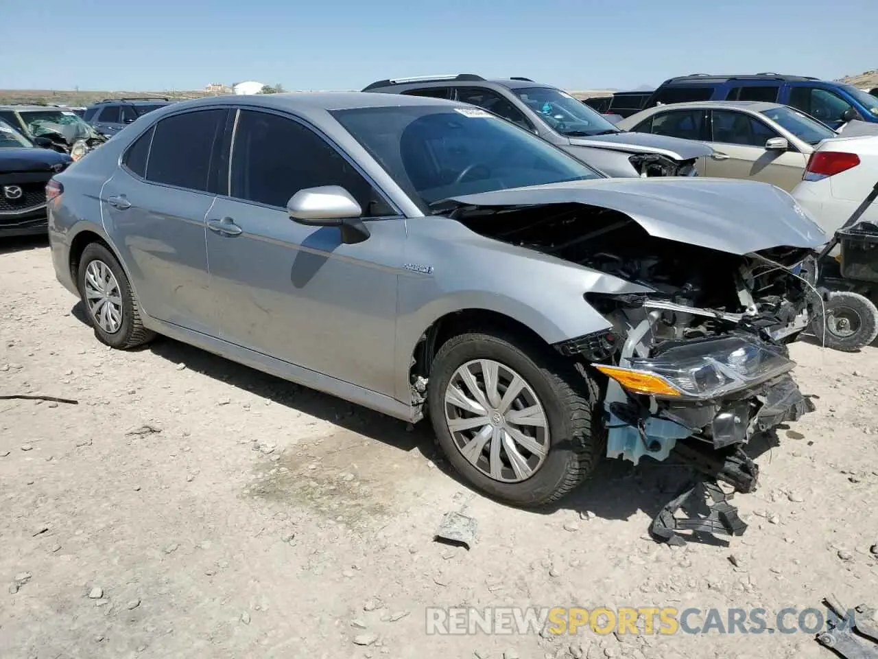 4 fotografías del automóvil dañado 4T1C31AK5LU013362 TOYOTA CAMRY 2020