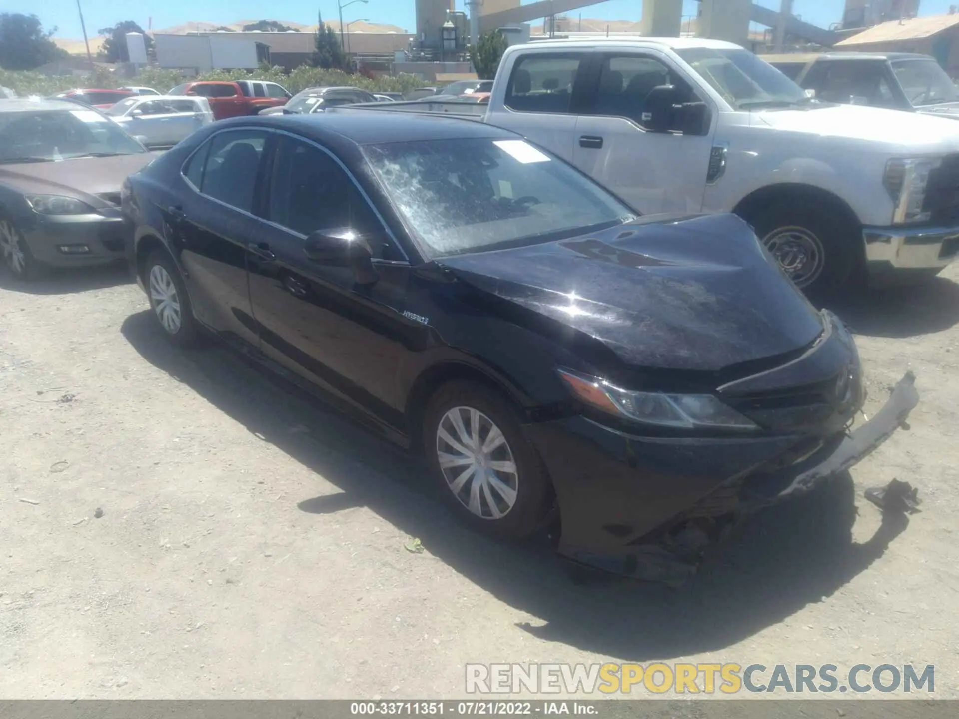 1 fotografías del automóvil dañado 4T1C31AK5LU017170 TOYOTA CAMRY 2020