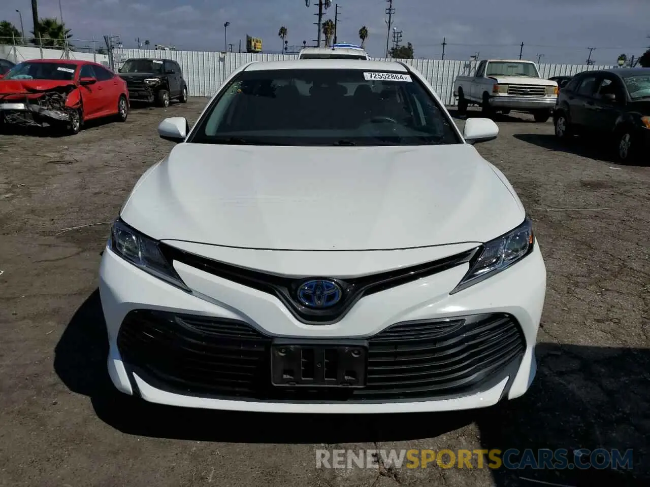 5 fotografías del automóvil dañado 4T1C31AK5LU528782 TOYOTA CAMRY 2020