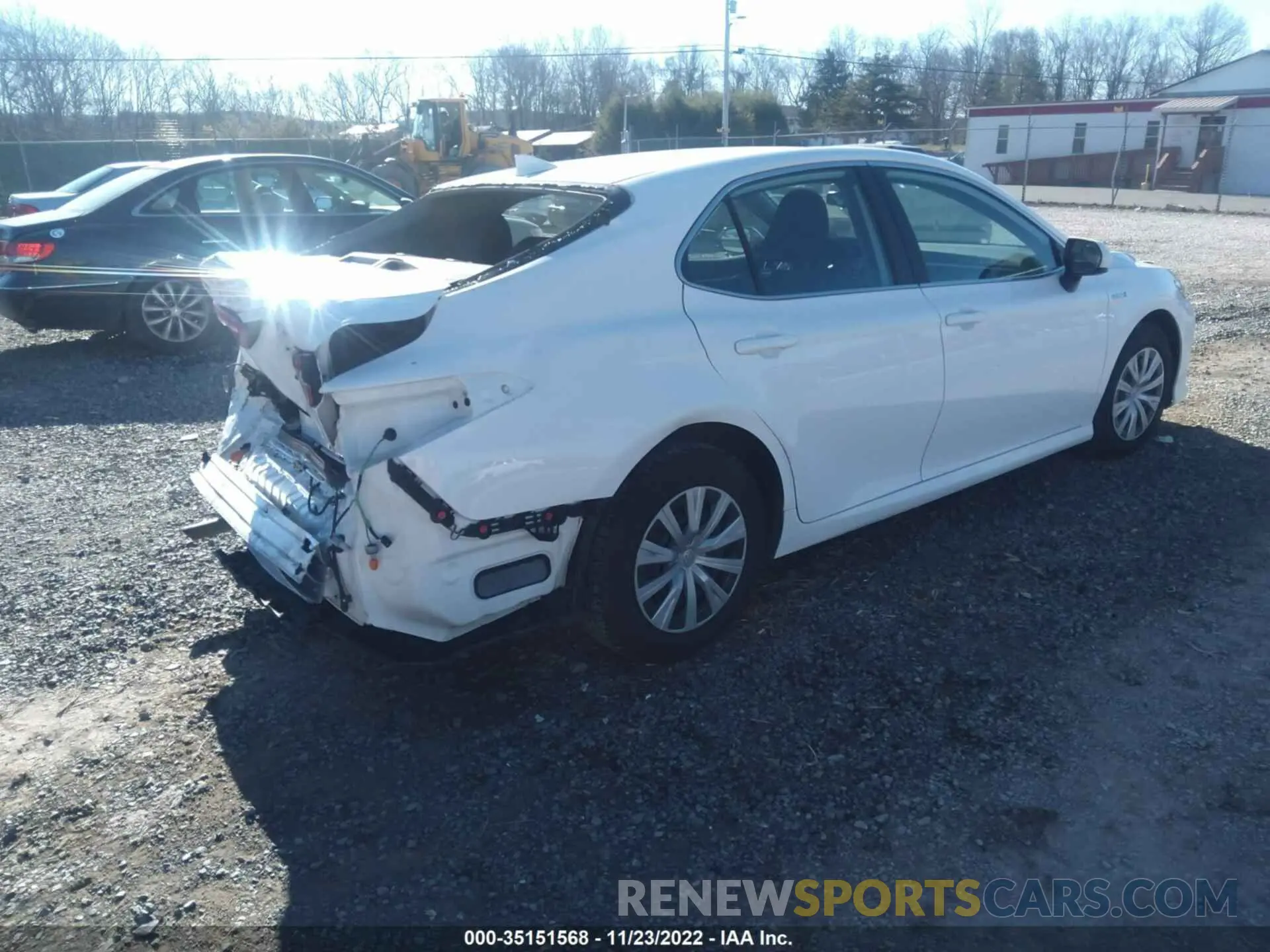 4 fotografías del automóvil dañado 4T1C31AK5LU529852 TOYOTA CAMRY 2020