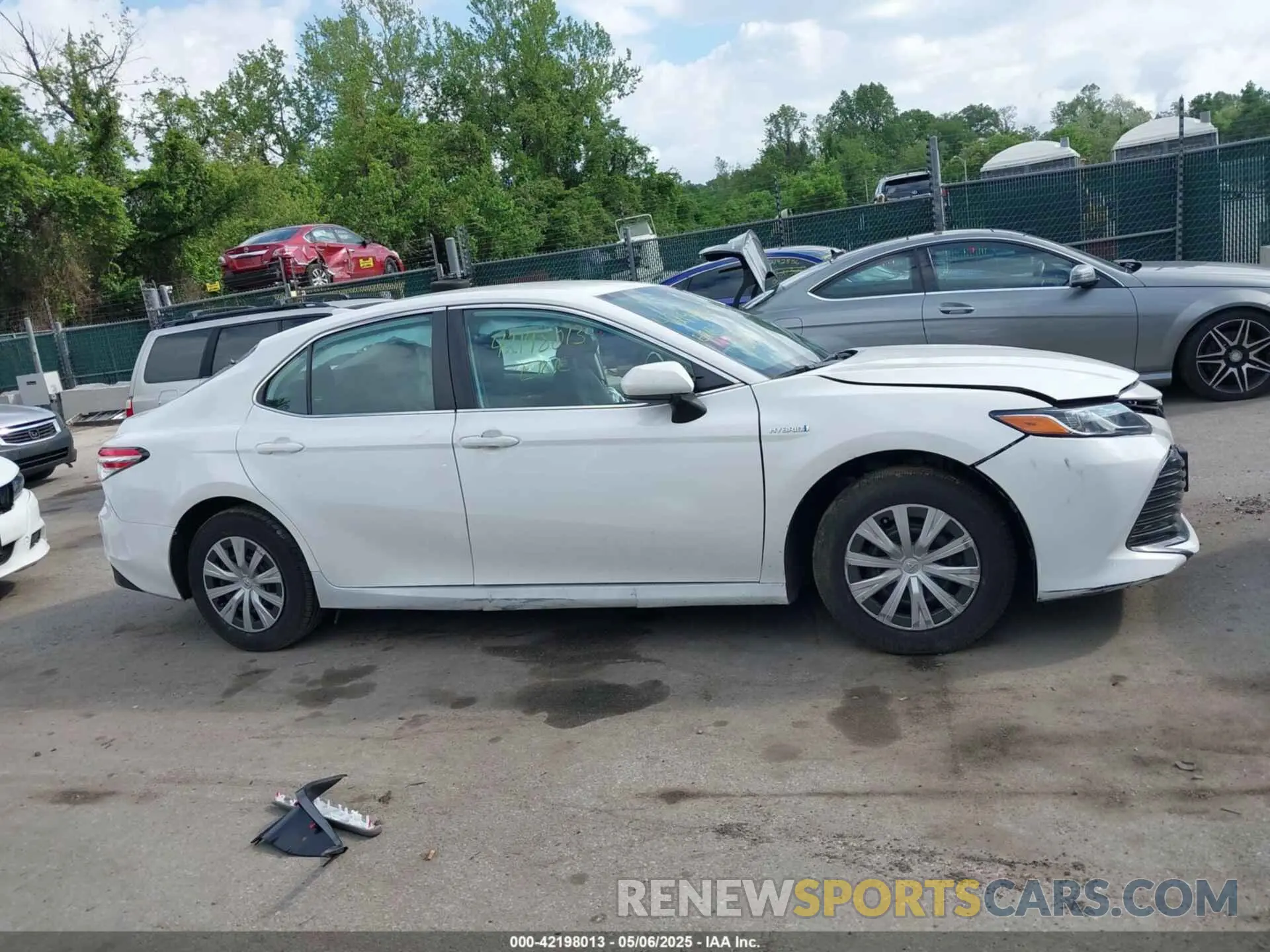 14 fotografías del automóvil dañado 4T1C31AK5LU538633 TOYOTA CAMRY 2020