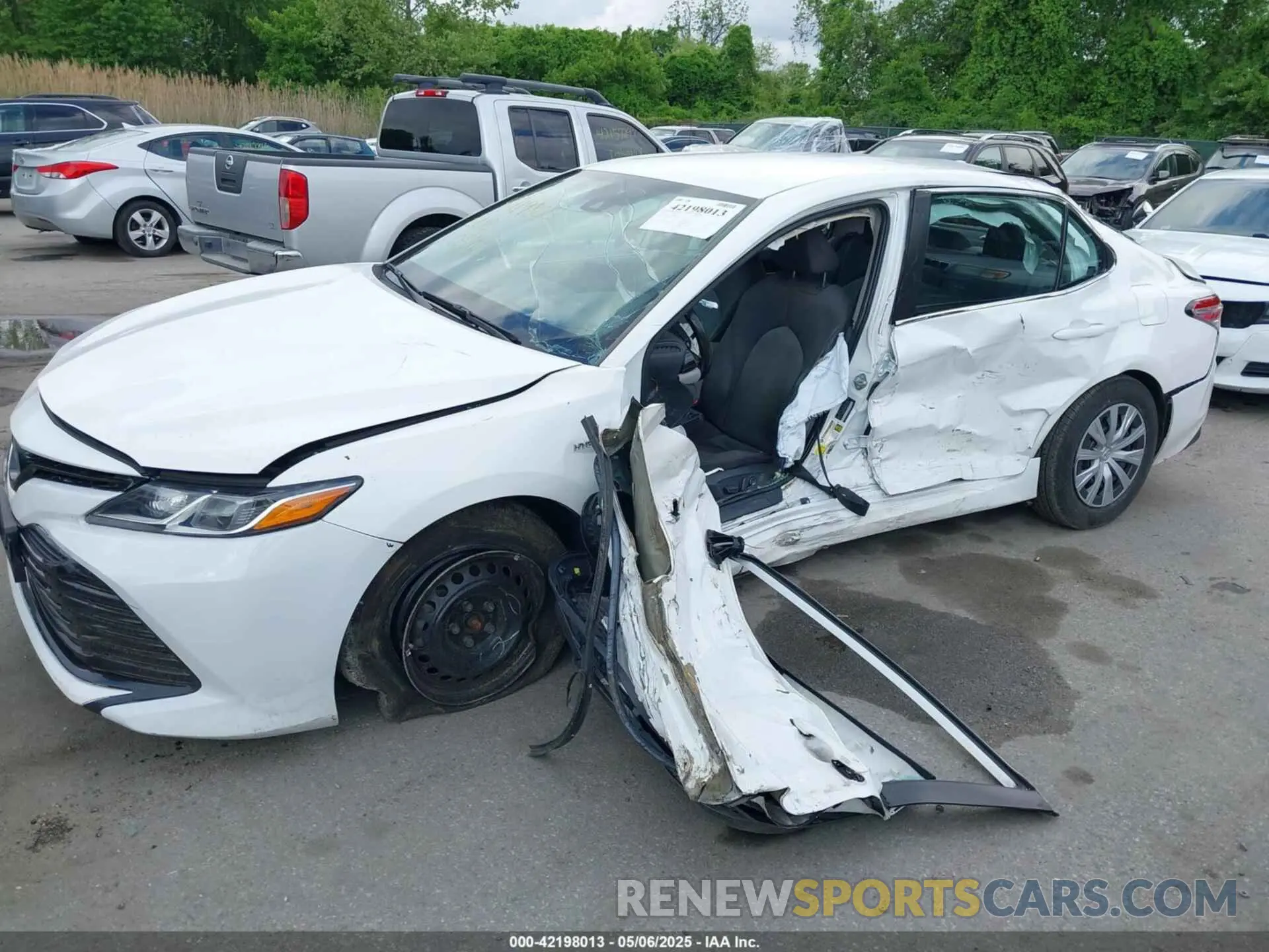6 fotografías del automóvil dañado 4T1C31AK5LU538633 TOYOTA CAMRY 2020