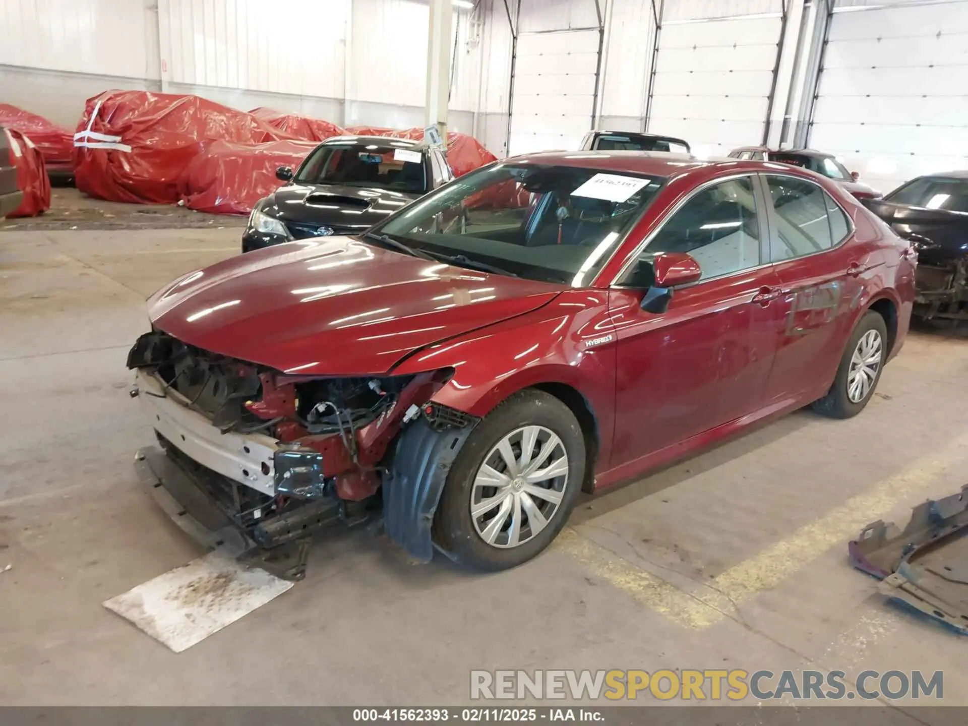 2 fotografías del automóvil dañado 4T1C31AK6LU536941 TOYOTA CAMRY 2020