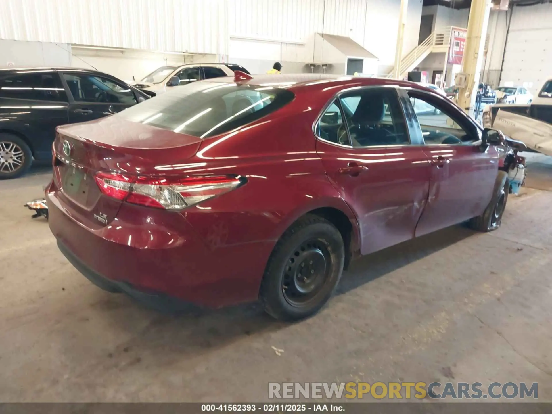 4 fotografías del automóvil dañado 4T1C31AK6LU536941 TOYOTA CAMRY 2020