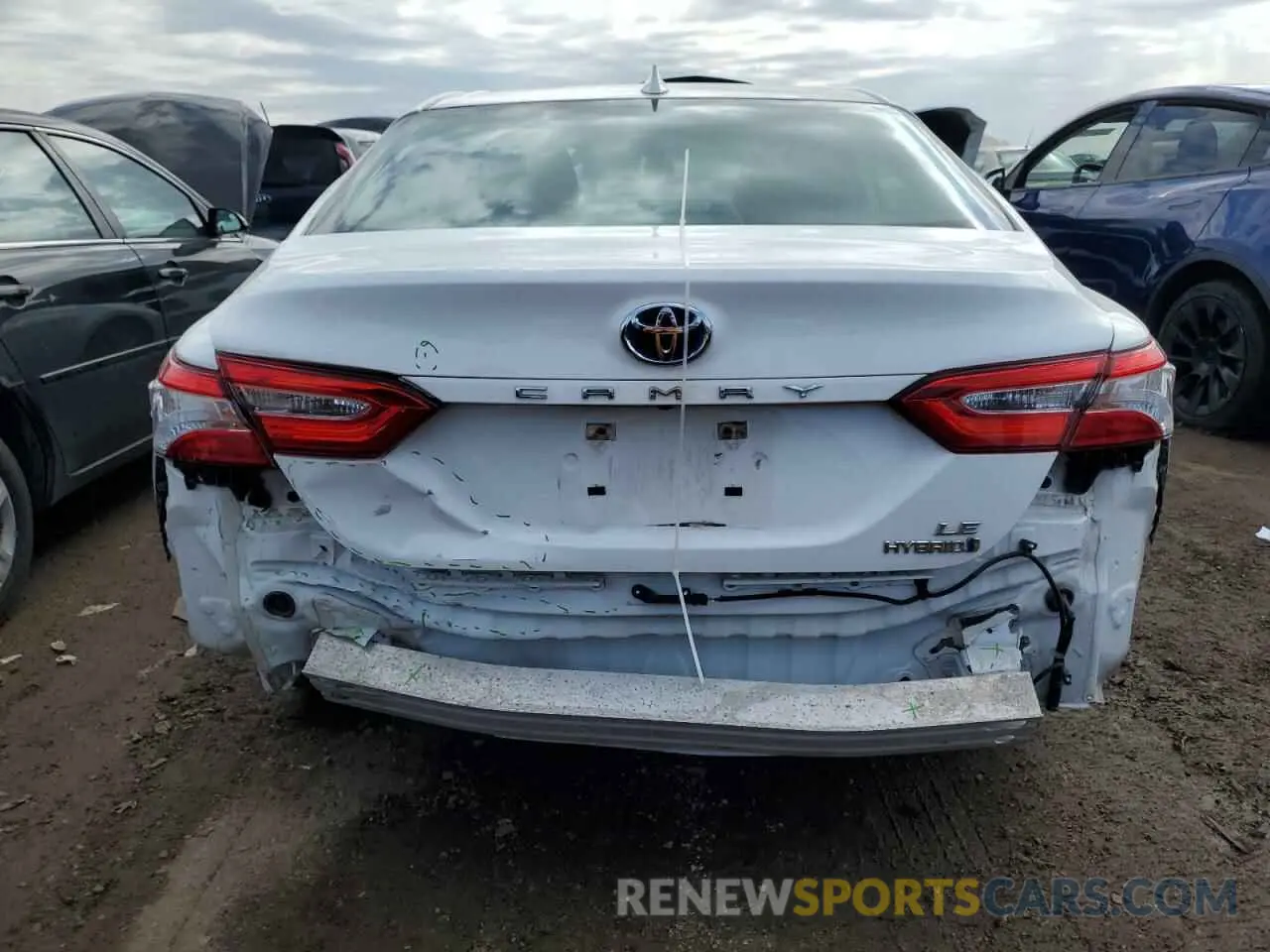 6 fotografías del automóvil dañado 4T1C31AK7LU019454 TOYOTA CAMRY 2020