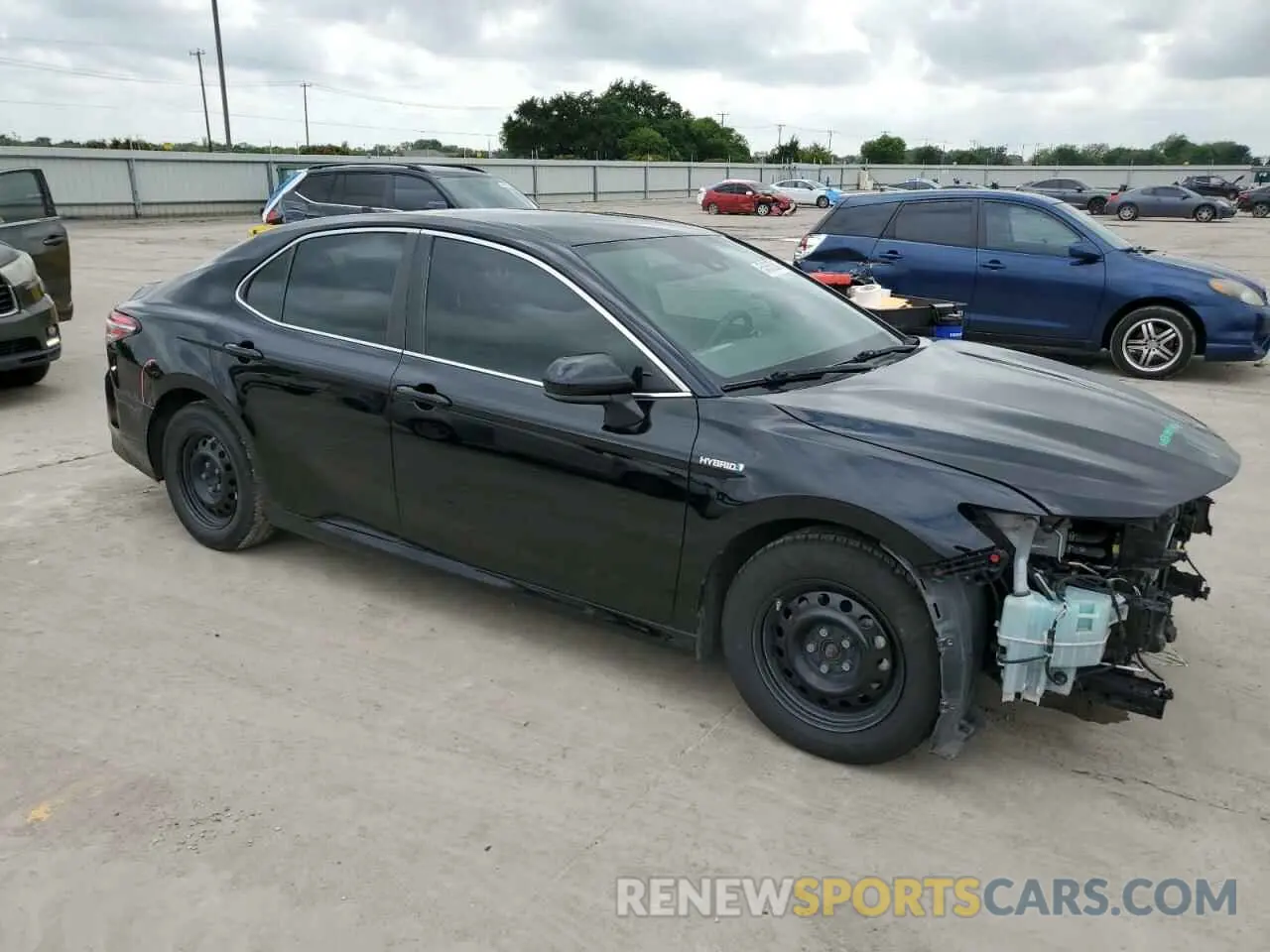 4 fotografías del automóvil dañado 4T1C31AK7LU526998 TOYOTA CAMRY 2020