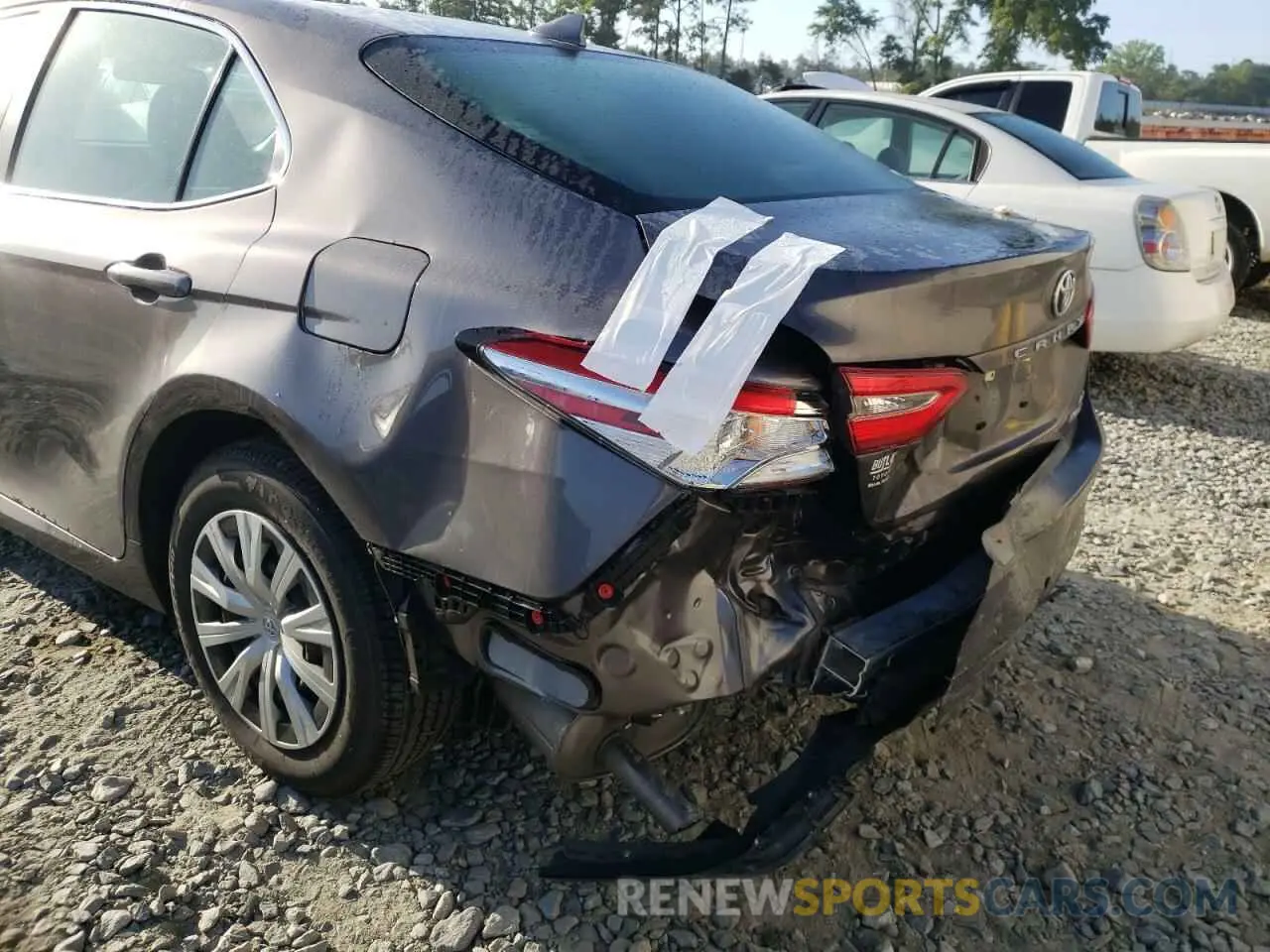 9 fotografías del automóvil dañado 4T1C31AK7LU535314 TOYOTA CAMRY 2020