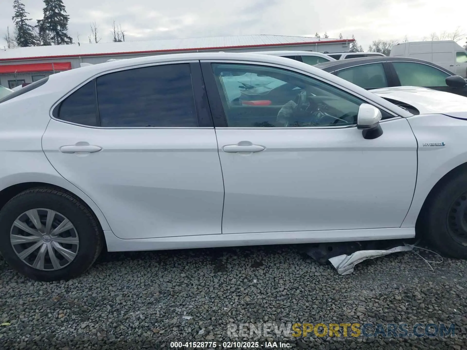 14 fotografías del automóvil dañado 4T1C31AK8LU525407 TOYOTA CAMRY 2020