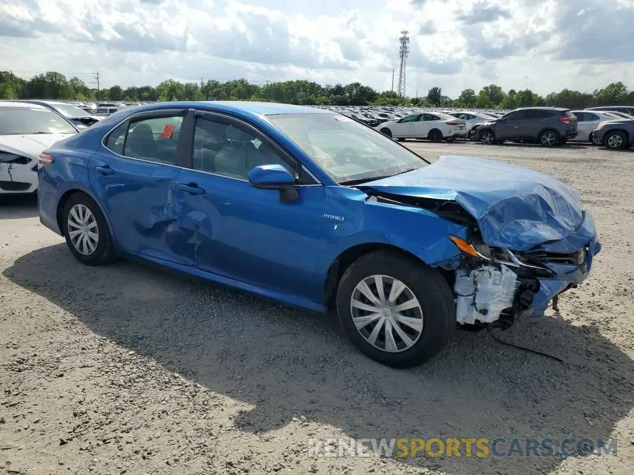 4 fotografías del automóvil dañado 4T1C31AK9LU019584 TOYOTA CAMRY 2020