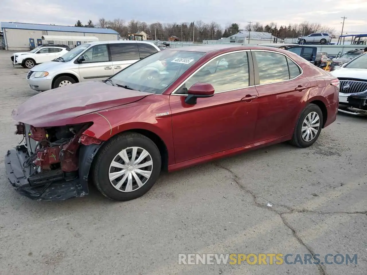 1 fotografías del automóvil dañado 4T1C31AK9LU519633 TOYOTA CAMRY 2020